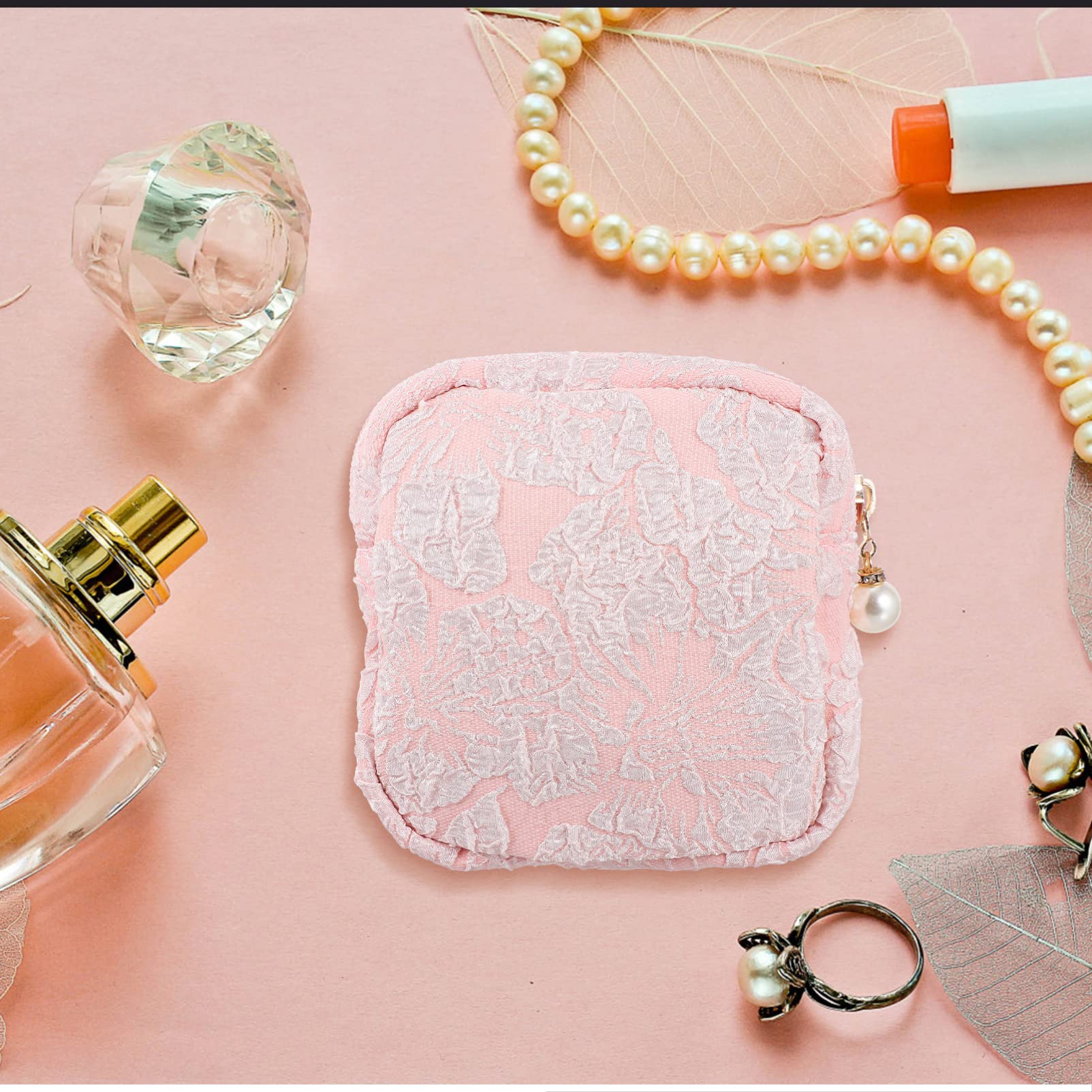 EXCEART Menstrual Pad Pouch for Women - Travel & Gym Essentials