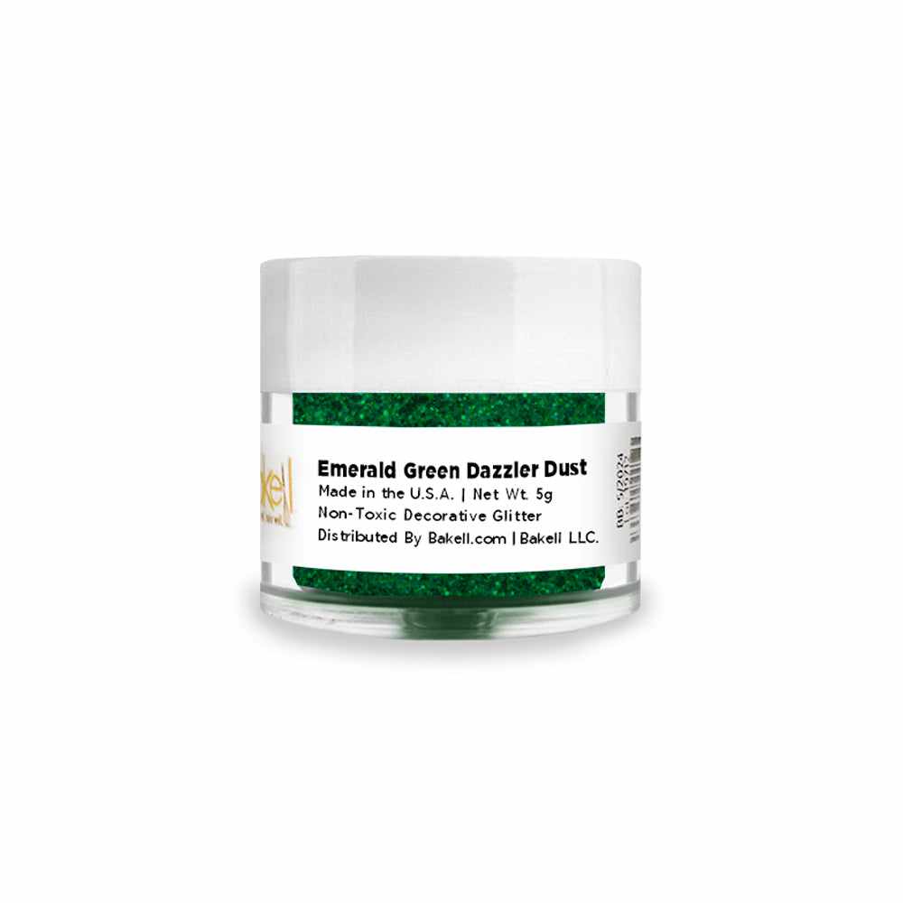 Emerald Green Craft Glitter for DIY Projects & Decorations | Dazzler Dust® | Perfect for Scrapbooking, Card Making, and Home Decor