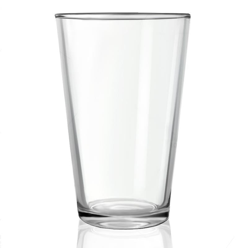 BarConic® 14 Ounce Beverage Mixing Glass - Set of 12 - Perfect for Cocktail Making, Bartending & Home Bar Use