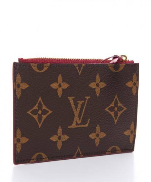 LV Monogram Fuchsia Pink Zipped Card Holder - Stylish & Compact Wallet for Everyday Use, Travel & Gifting