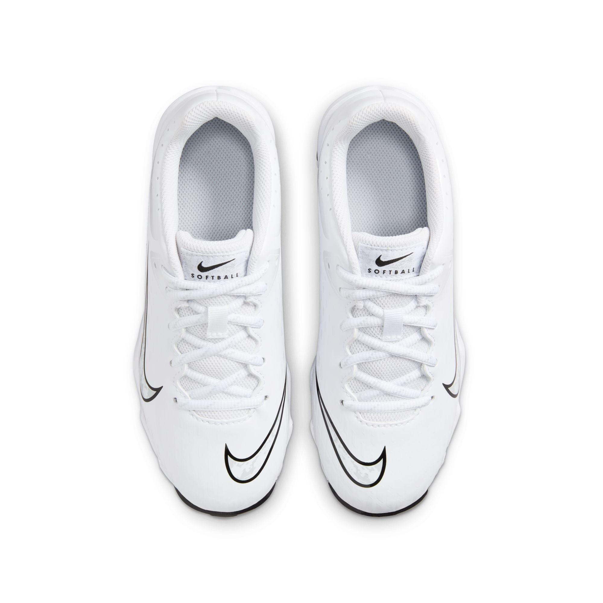 Nike Youth Hyperdiamond 4 Keystone Softball Cleats for Boys & Girls - Lightweight Baseball Shoes with Traction for Field & Turf - Perfect for Little League, Fastpitch & Youth Softball Games