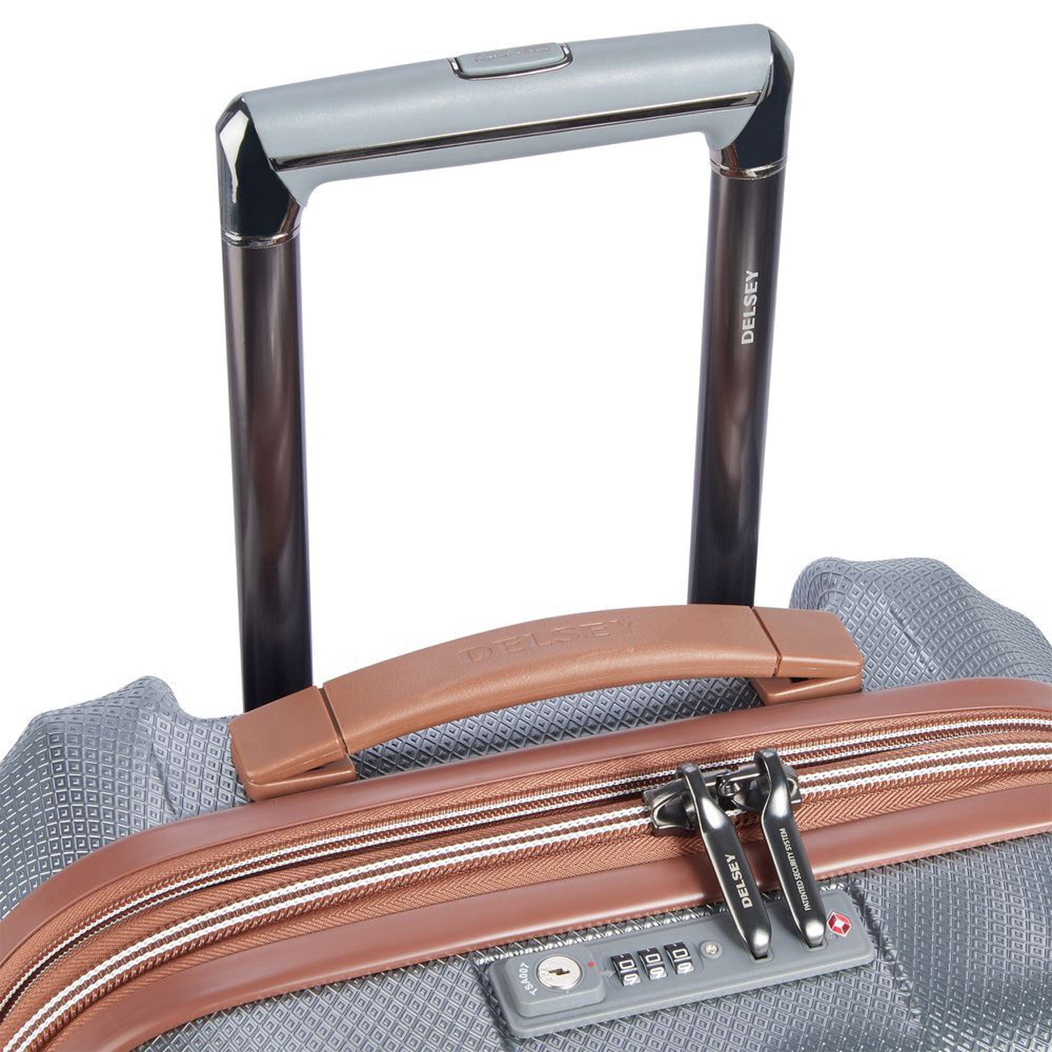 Delsey St Tropez Expandable Carry On Spinner Luggage - Lightweight Hardshell Suitcase for Air Travel, Business Trips & Weekend Getaways