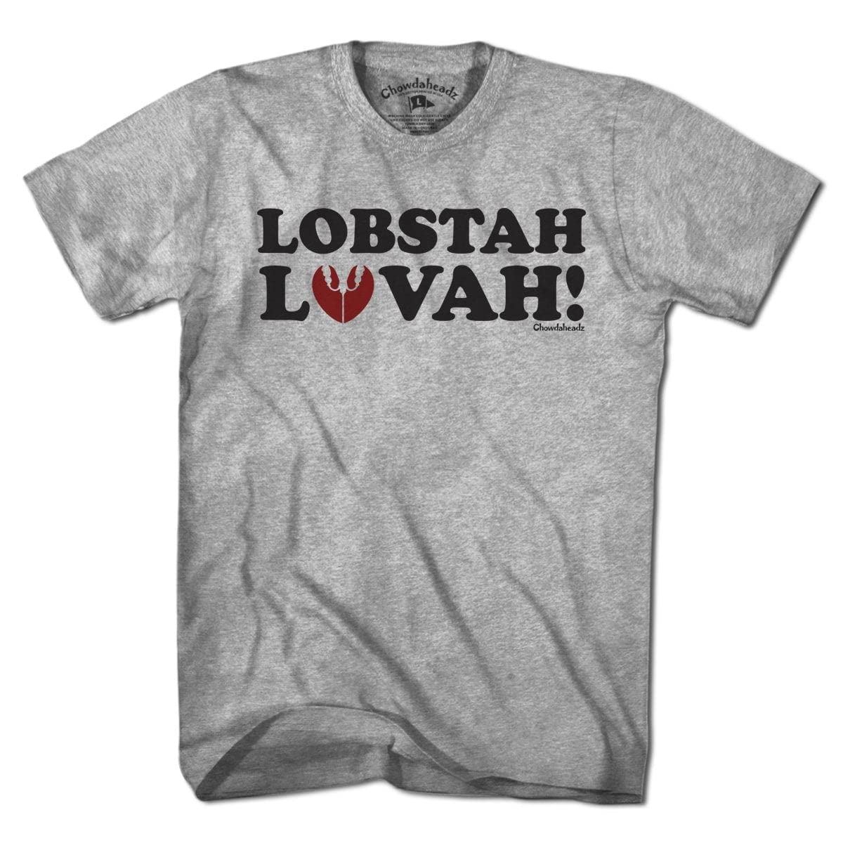 Chowdaheadz Lobster Lovah T-Shirt - Unisex Vintage Soft Cotton Blend Tee for Casual Wear & Beach Outfits | Perfect for Summer Vacations & Coastal Getaways