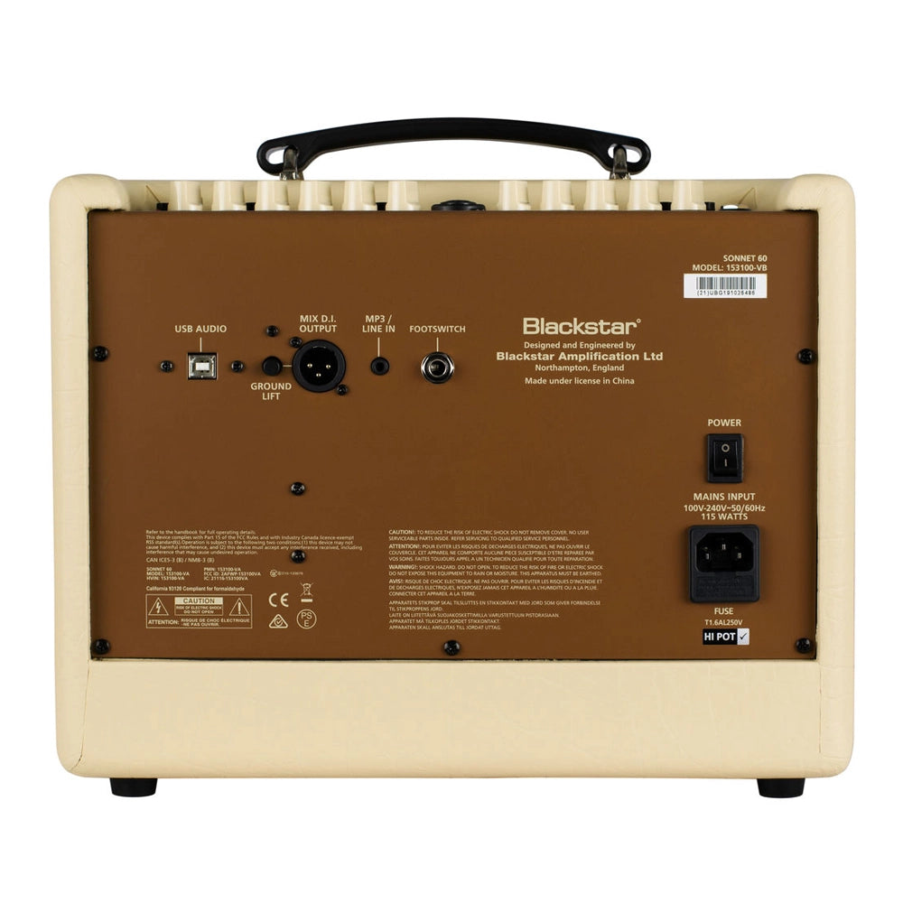 Blackstar Sonnet 60 1x6.5