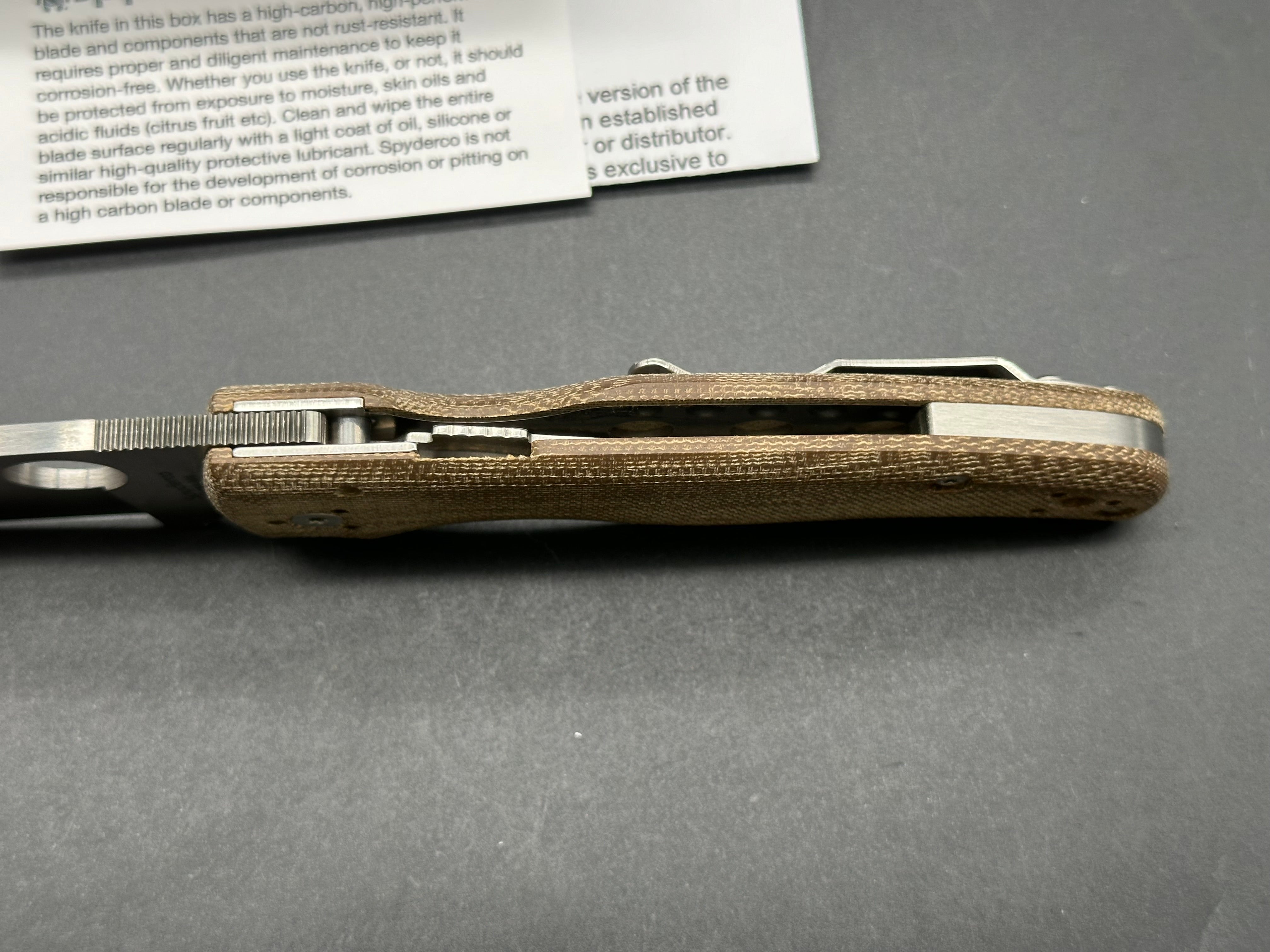 Spyderco Shaman Folding Knife - 3.6