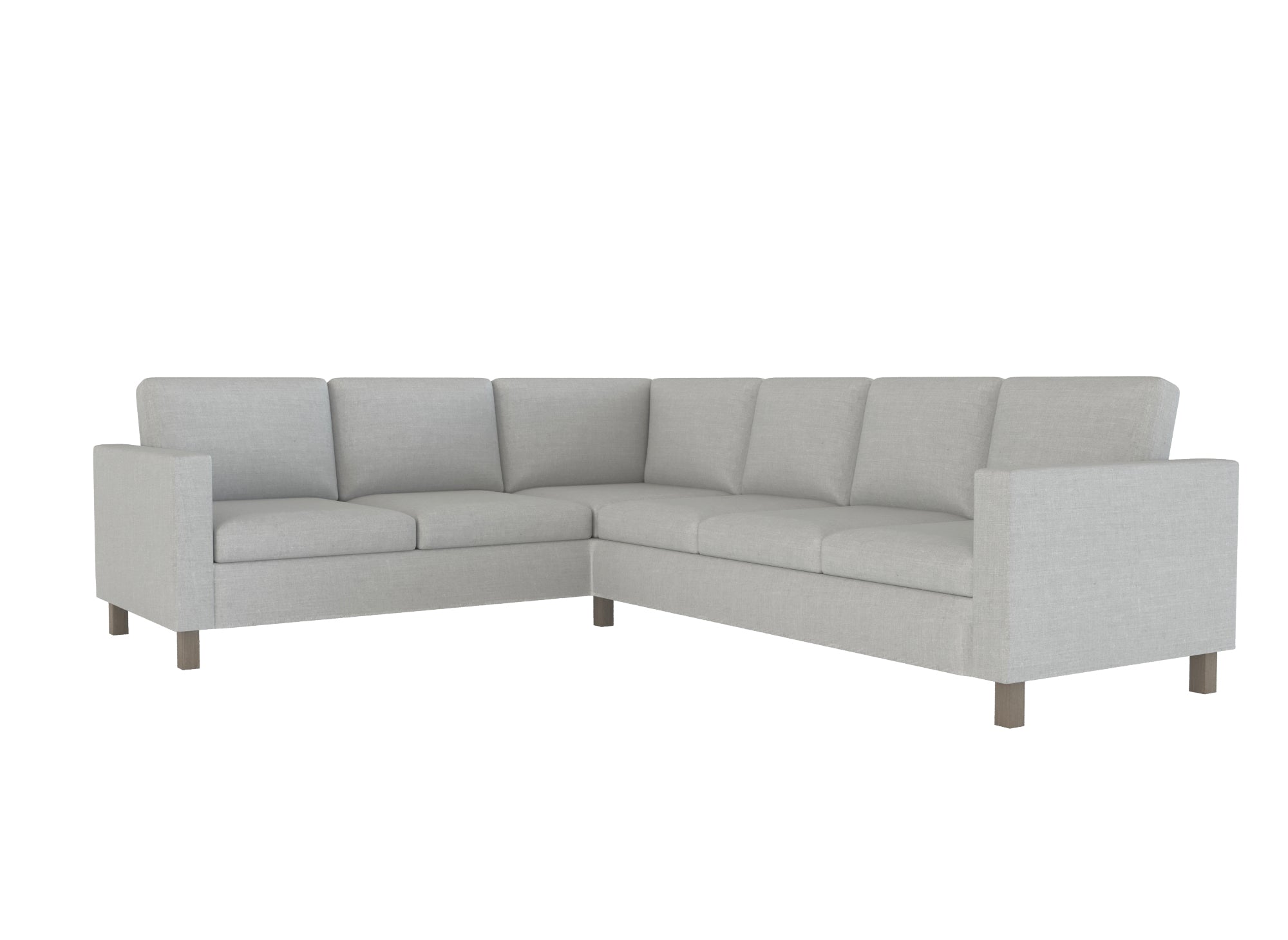 Karlanda 2+3 Corner Sofa Cover - Stretchable Sectional Couch Slipcover for Living Room, Protects Furniture from Pets, Kids & Spills - Perfect for Home Decor & Daily Use