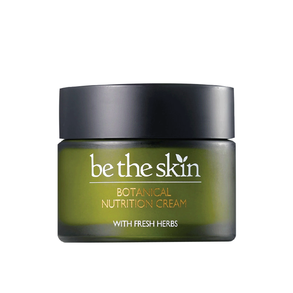 Be the Skin Botanical Nutrition Cream 50ml - Hydrating Face Moisturizer for Dry & Sensitive Skin | Day & Night Skincare Routine