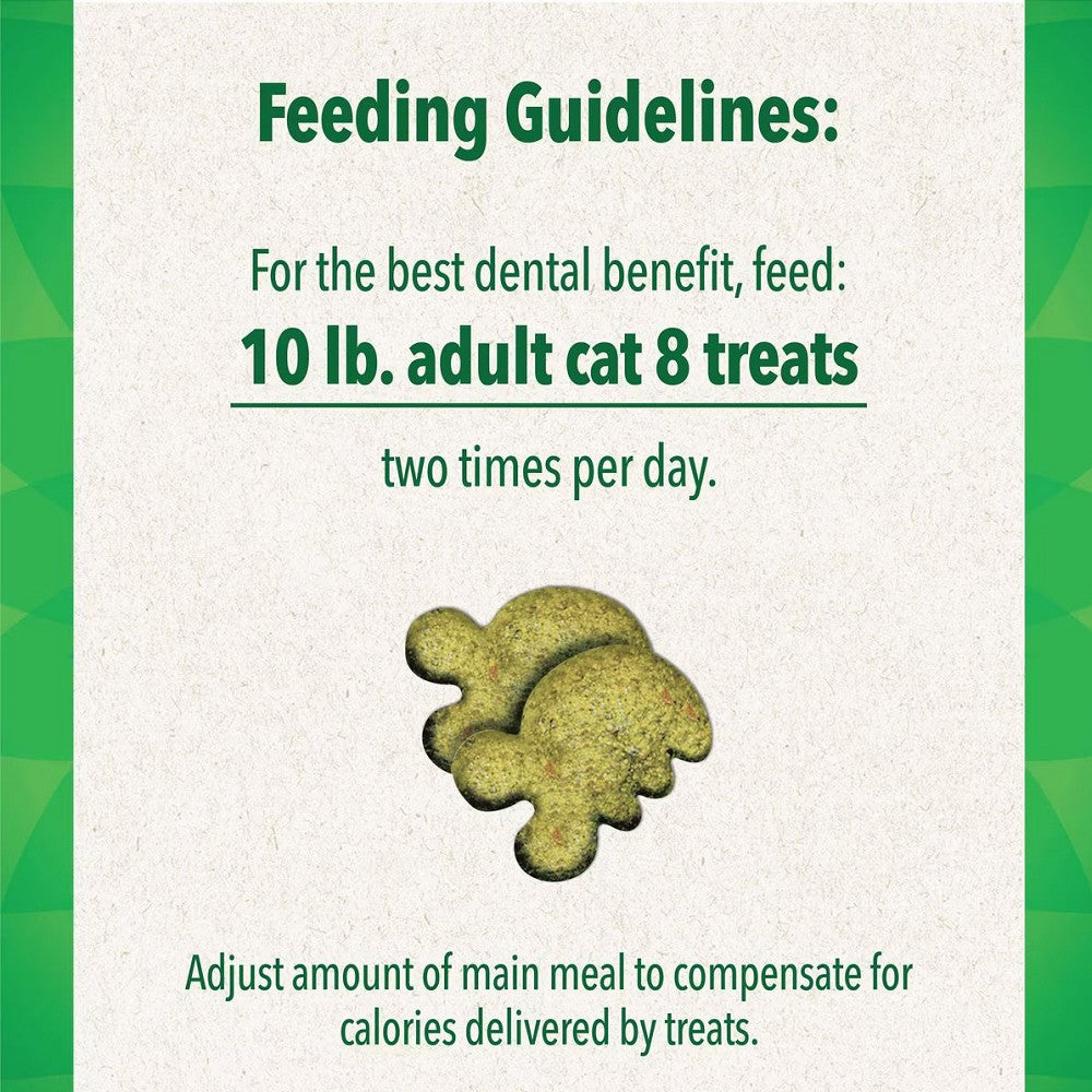 Premium Salmon Dental Cat Treats for Tartar Control & Fresh Breath - Healthy Snacks for Indoor & Outdoor Cats - Perfect for Training & Bonding