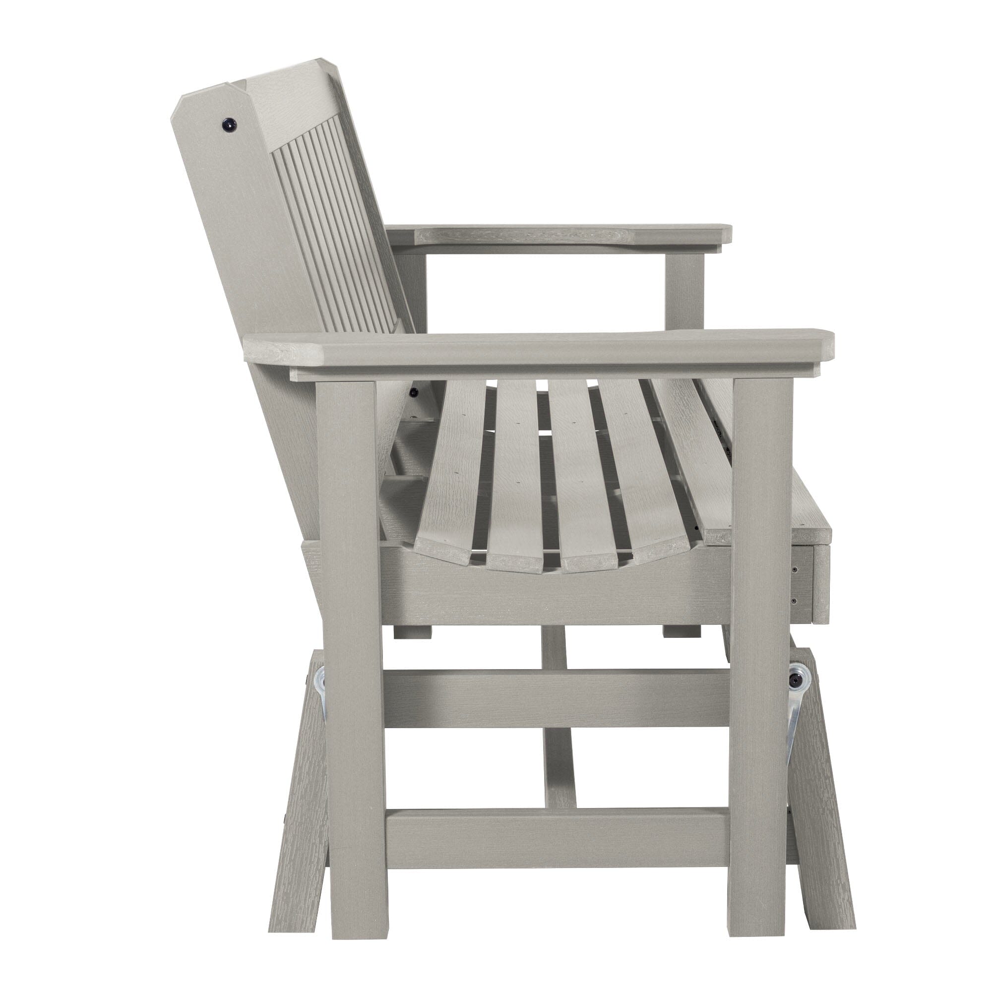 Lehigh 4ft Garden Gliding Bench - Outdoor Patio Swing Bench for Backyard, Porch, and Garden Relaxation | Weather-Resistant & Comfortable Seating