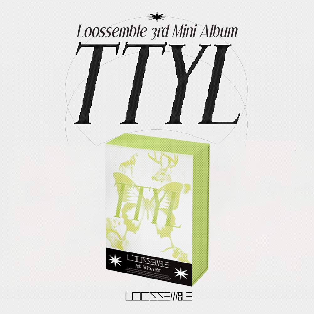 LOOSSEMBLE 3RD MINI ALBUM 'TTYL' - K-Pop Girl Group Music CD with Photobook & Poster | Perfect for K-Pop Fans, Collectors and Gift Giving
