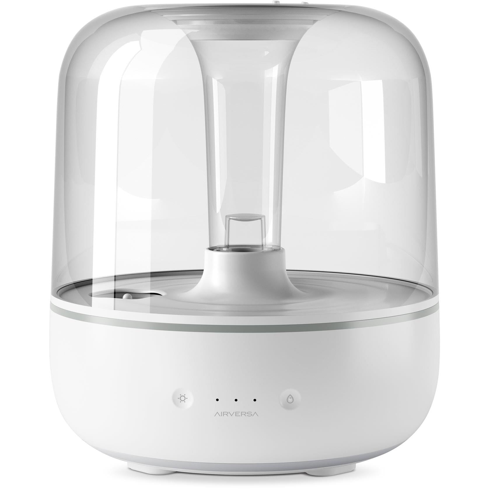 AirVersa Humelle Ultrasonic Cool Mist Humidifier for Bedroom, Nursery & Office - Quiet Air Moisturizer with Essential Oil Diffuser for Dry Skin, Allergies & Better Sleep