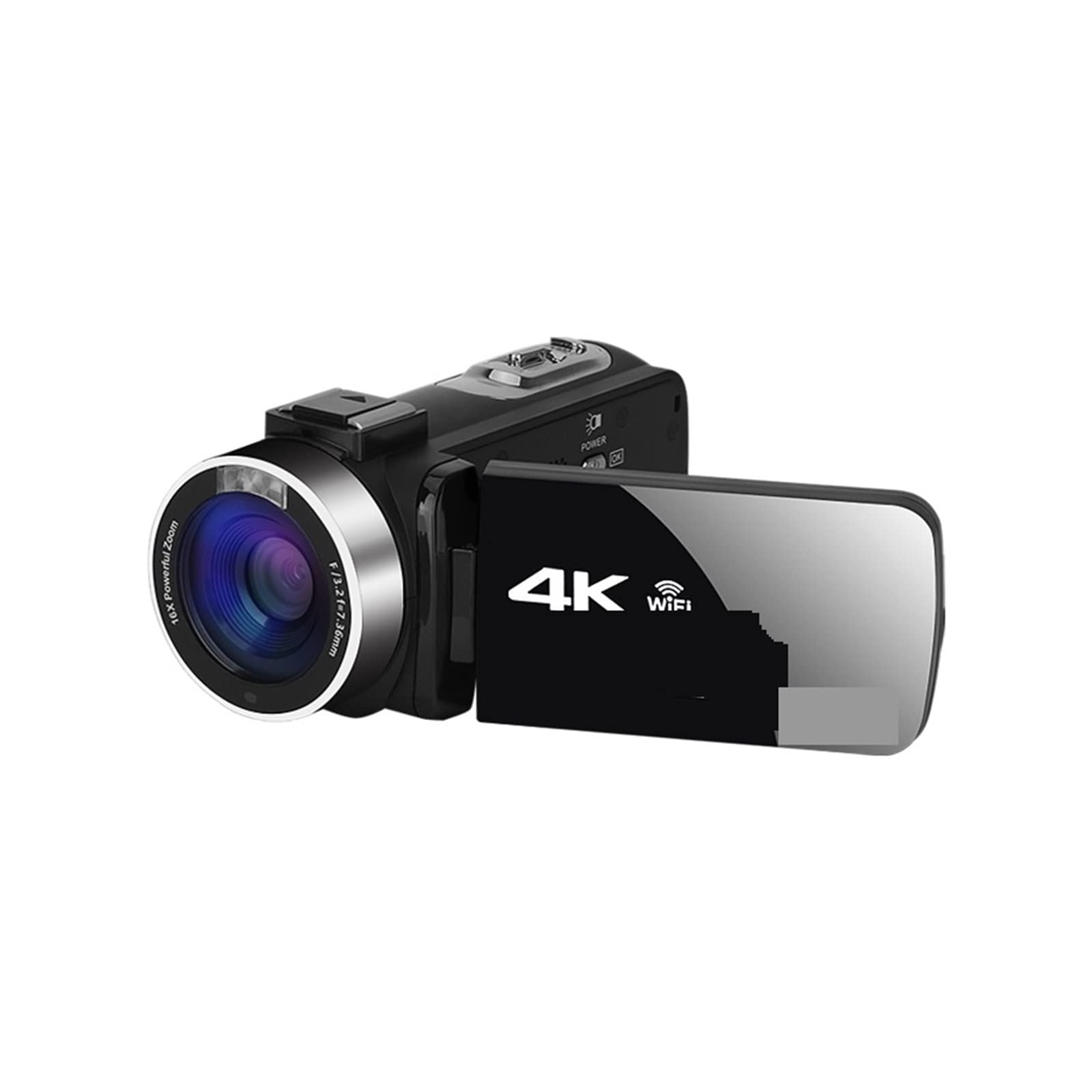 BODORME 4K UHD Digital Camera with 18X Zoom & 48MP - Professional Vlogging Camcorder, Webcam, Time Lapse Video Recorder with Built-in Mic (No SD Card Included) - Perfect for YouTube, Live Streaming & Travel Videography