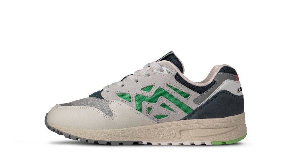 LEGACY 96 Sneakers - Lily White & Island Green Colorway | Stylish Casual Shoes for Men & Women | Perfect for Running, Walking & Everyday Wear