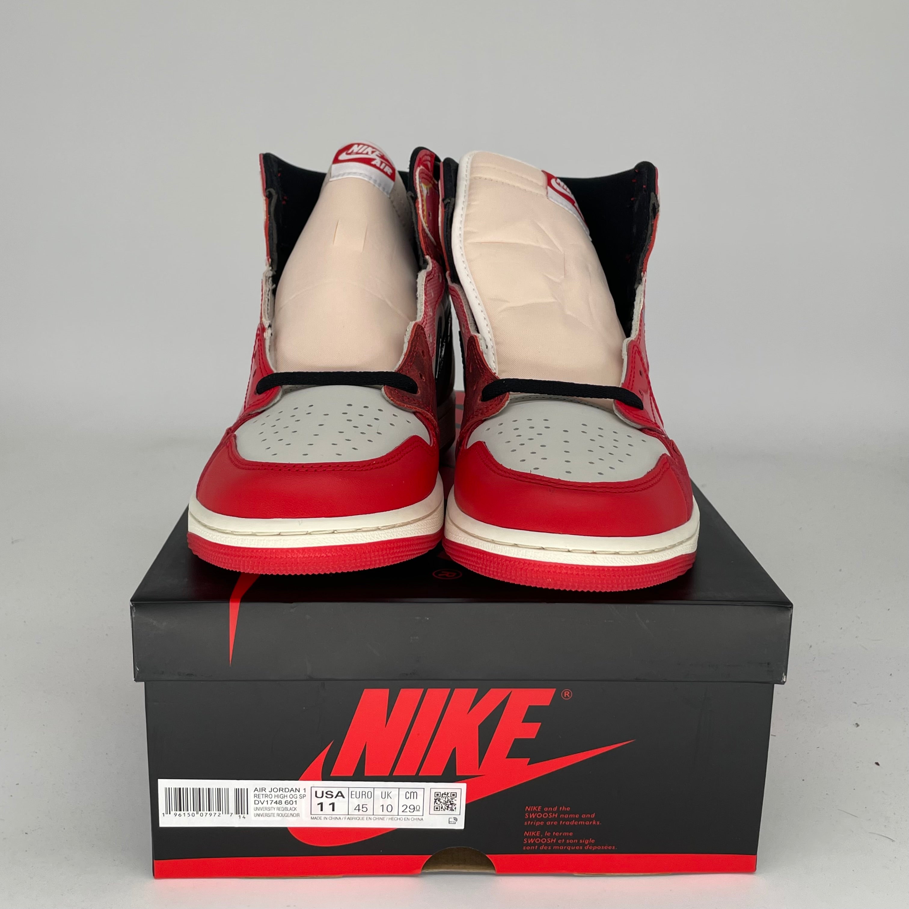 **Air Jordan 1 Spider-Man Across the Spider-Verse Sneakers - Men's Size 11 DV1748-601 - Limited Edition Basketball Shoes for Collectors & Fans**    *(Perfect for Sneakerheads, Streetwear Fashion, and Casual Wear)*