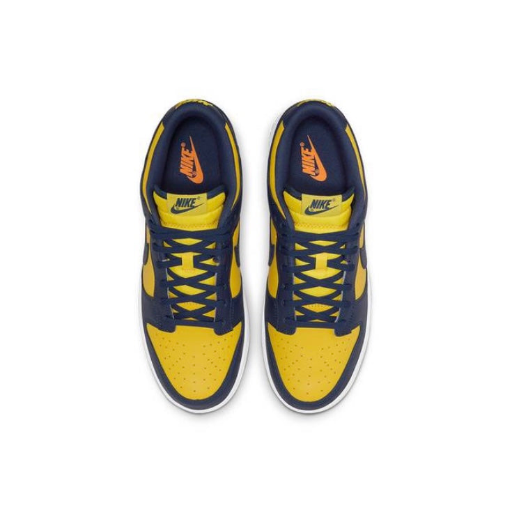 Nike Dunk Low Michigan 2021 Retro Sneakers - Men's Basketball Shoes for Casual Wear & Street Style Fashion