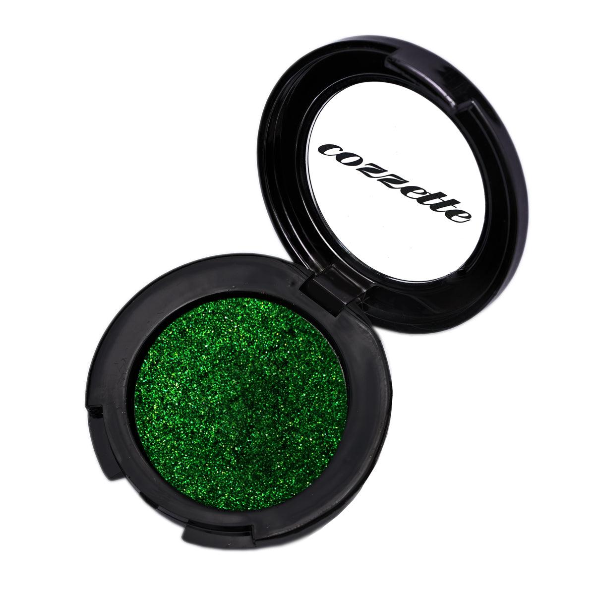 Cozzette Crystal Cream Eye Shadow Compact - Long-Lasting Shimmer & Glitter Makeup for Day & Night - Perfect for Parties, Weddings & Special Occasions