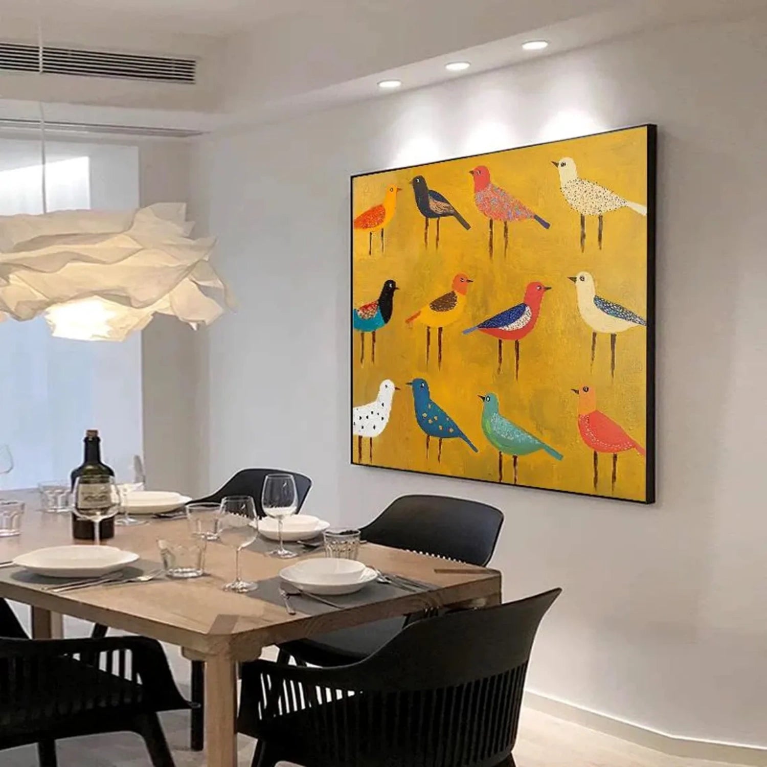 Animal Art Painting #AP116 - Handmade Wildlife Canvas Art for Home & Office Decor | Perfect for Living Room, Bedroom, or Gift