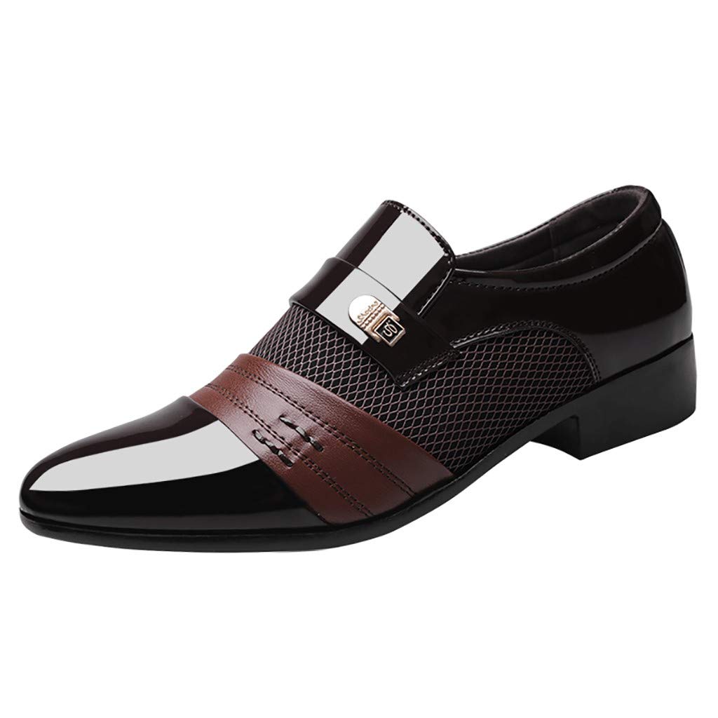 **Most Comfortable Men's Dress Shoes for Business & Casual Wear - Genuine Leather Formal Shoes for Suits, Office & Special Occasions**