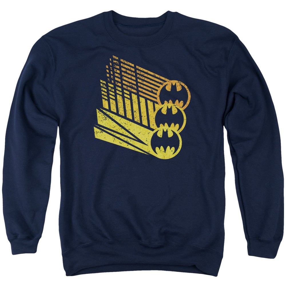 Batman Bat Signal Graphic Unisex Crewneck Sweatshirt for Men & Women | Casual Wear, Cosplay, Superhero Fan Gift