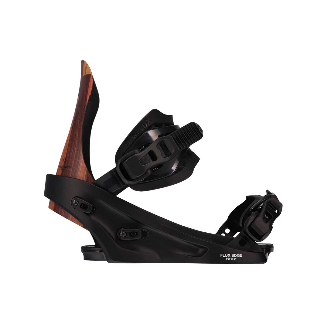 Flux 22/23 SR Team Snowboard Bindings - Lightweight & Durable for All-Mountain Riding - Perfect for Freestyle & Backcountry Snowboarding