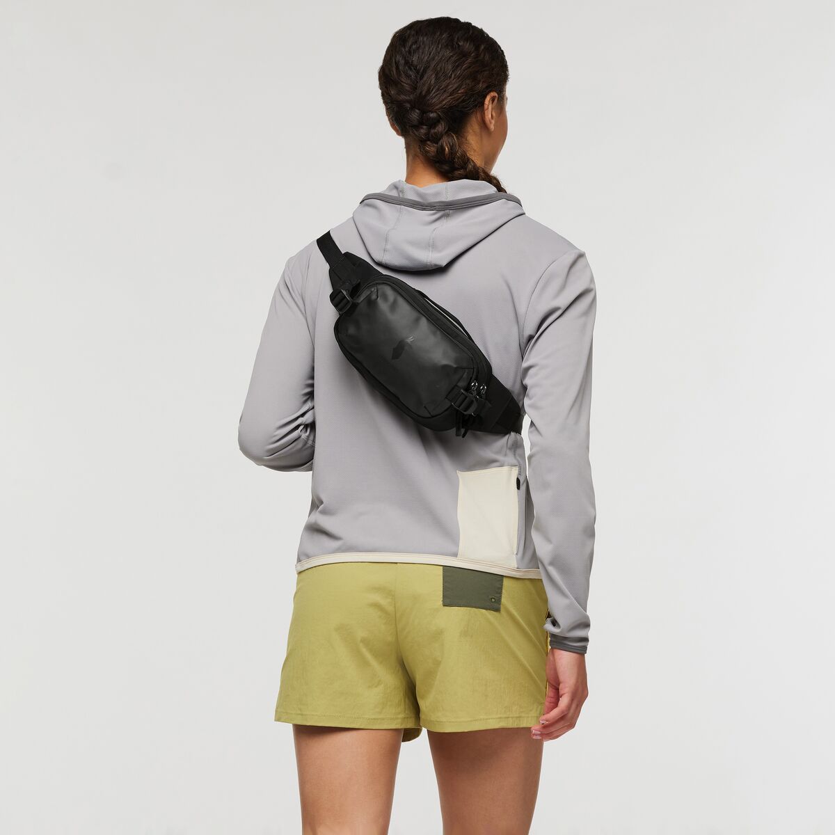 Cotopaxi Allpa X 1.5L Hip Pack - Water-Resistant Waist Bag for Travel, Hiking & Everyday Use - Black