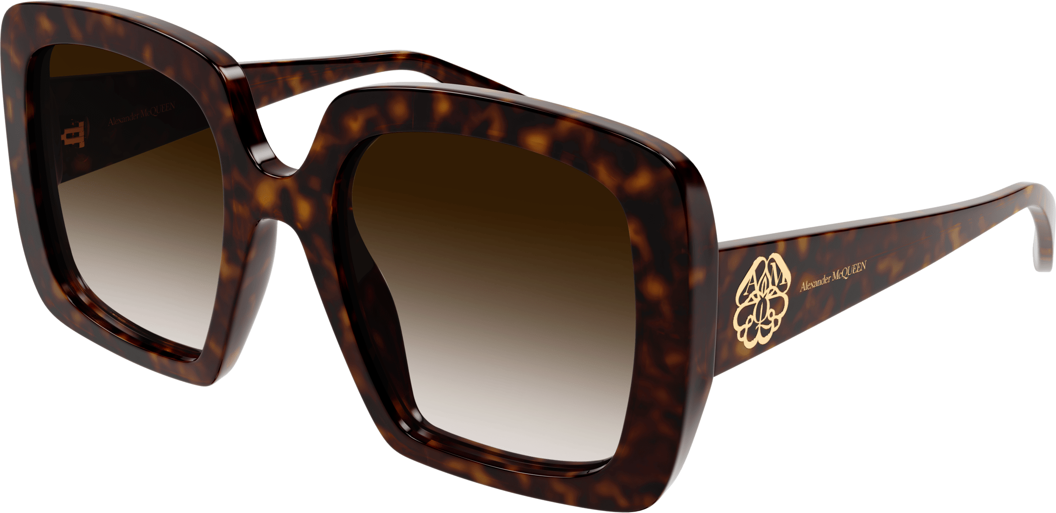 Alexander McQueen AM0378S Sunglasses - Luxury Designer Shades for Men & Women - UV Protection & Polarized Lenses - Perfect for Outdoor Activities, Travel & Fashion Statements