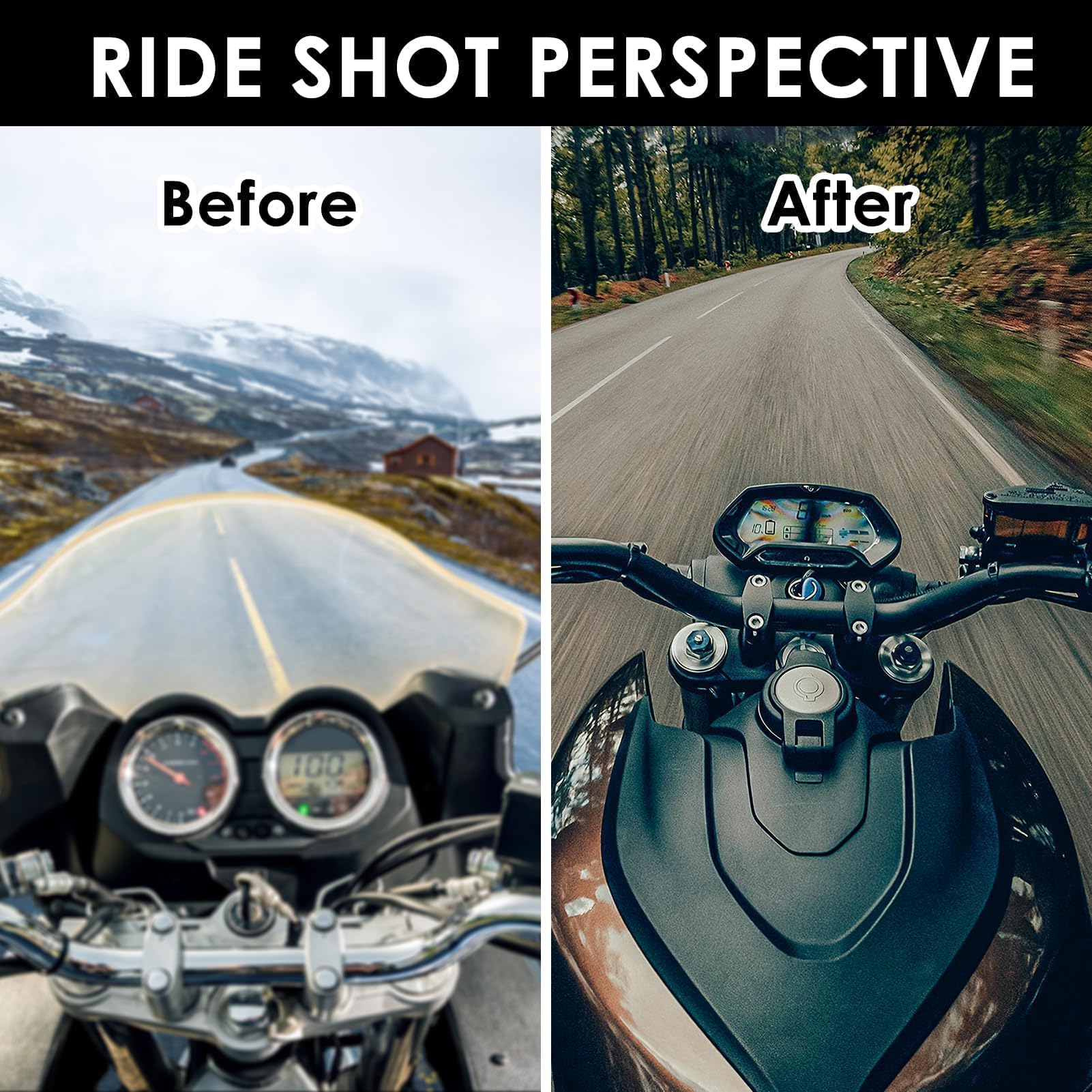 Hero 9/8/7/6 Motorcycle Helmet Chin Mount - Insta360 Camcorder Bracket for Action Shots