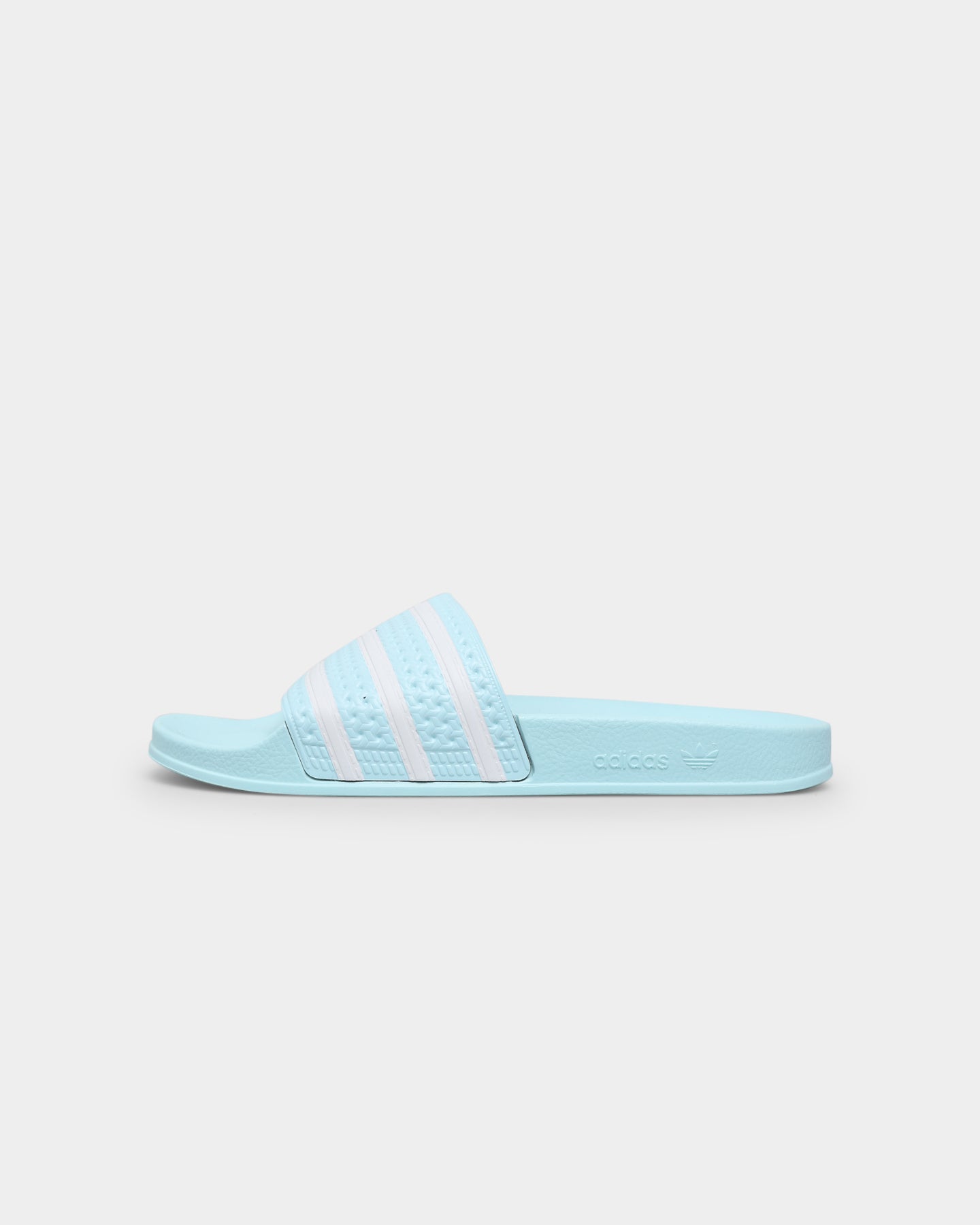 Adidas Adilette Slides Halo Mint & Cloud White - Comfortable Summer Pool Slides for Men & Women - Perfect for Beach, Gym, and Home Use