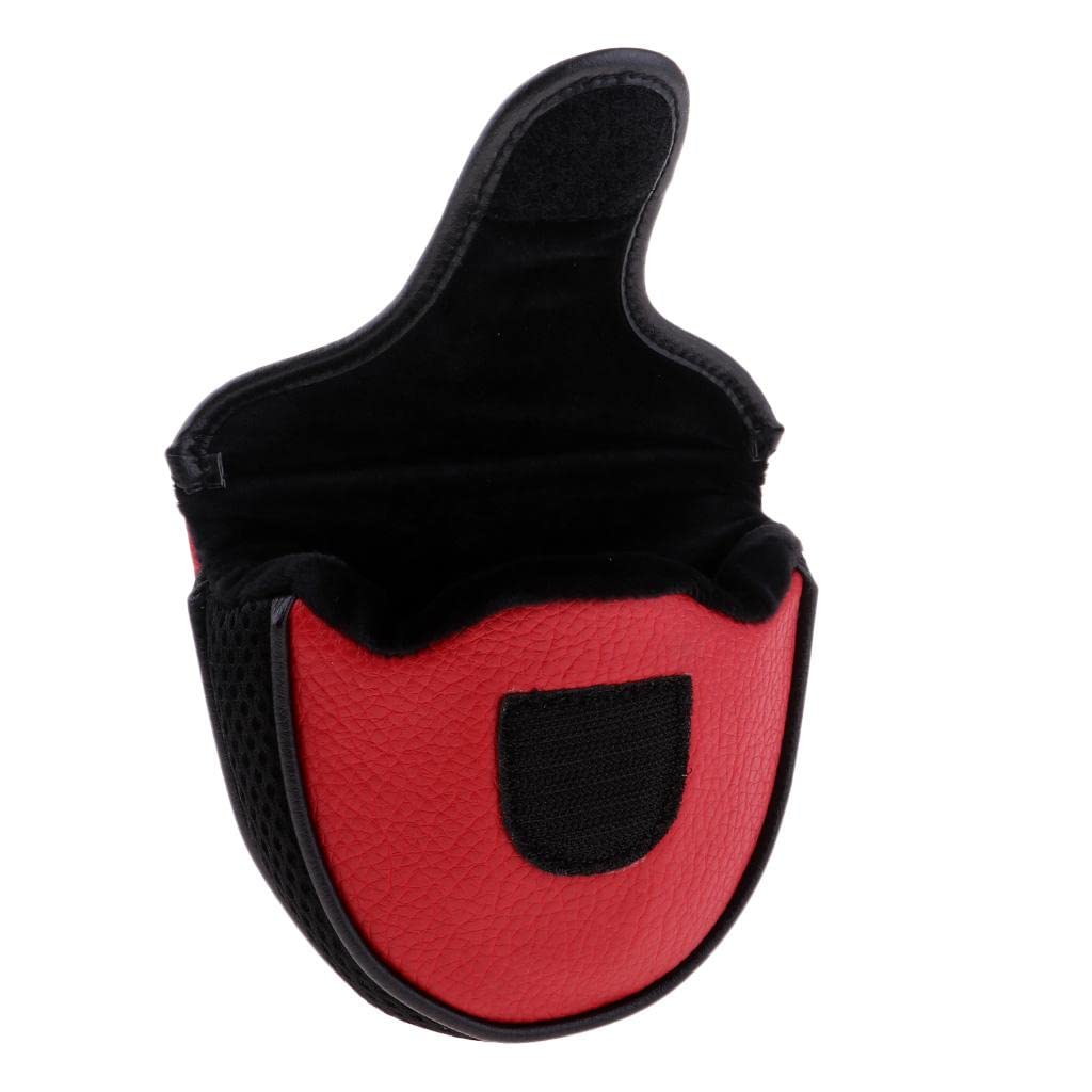 Premium PU Golf Mallet Putter Headcover - Waterproof Club Protector for Mallet Putters | Golf Accessories & Equipment | Perfect for Course Play, Practice & Club Protection
