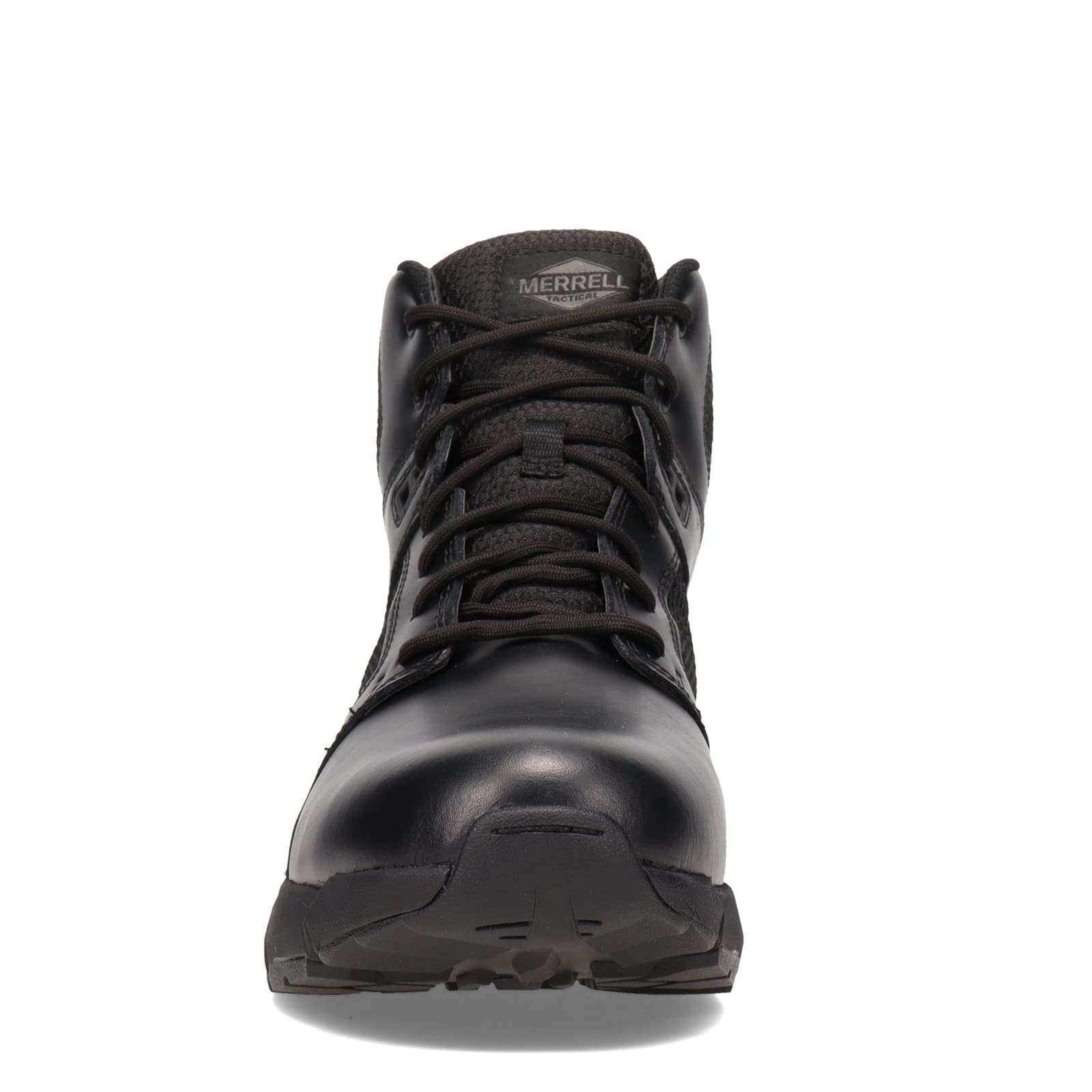 Merrell Men's Fullbench Mid Tactical Boots - Breathable Waterproof Leather Military Hiking Shoes for Outdoor Adventures, Camping & Work