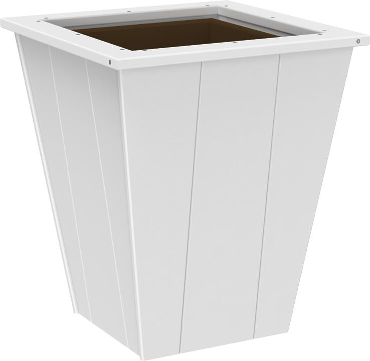 Premium 26-Inch Elite Planter by LuxCraft - Modern Indoor/Outdoor Flower Pot for Home Decor, Garden & Patio