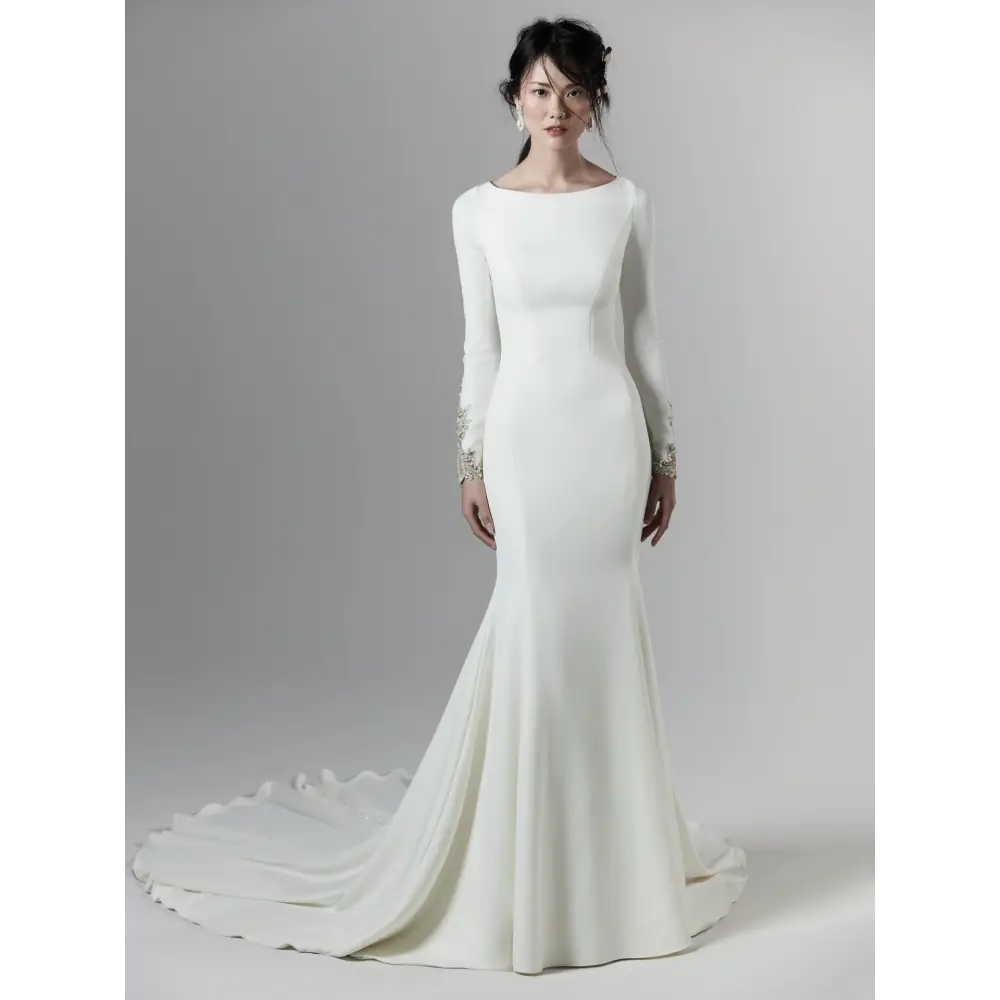 Aston by Sottero and Midgley - Elegant Wedding Dress for Brides | Perfect for Church Ceremonies, Beach Weddings & Formal Events