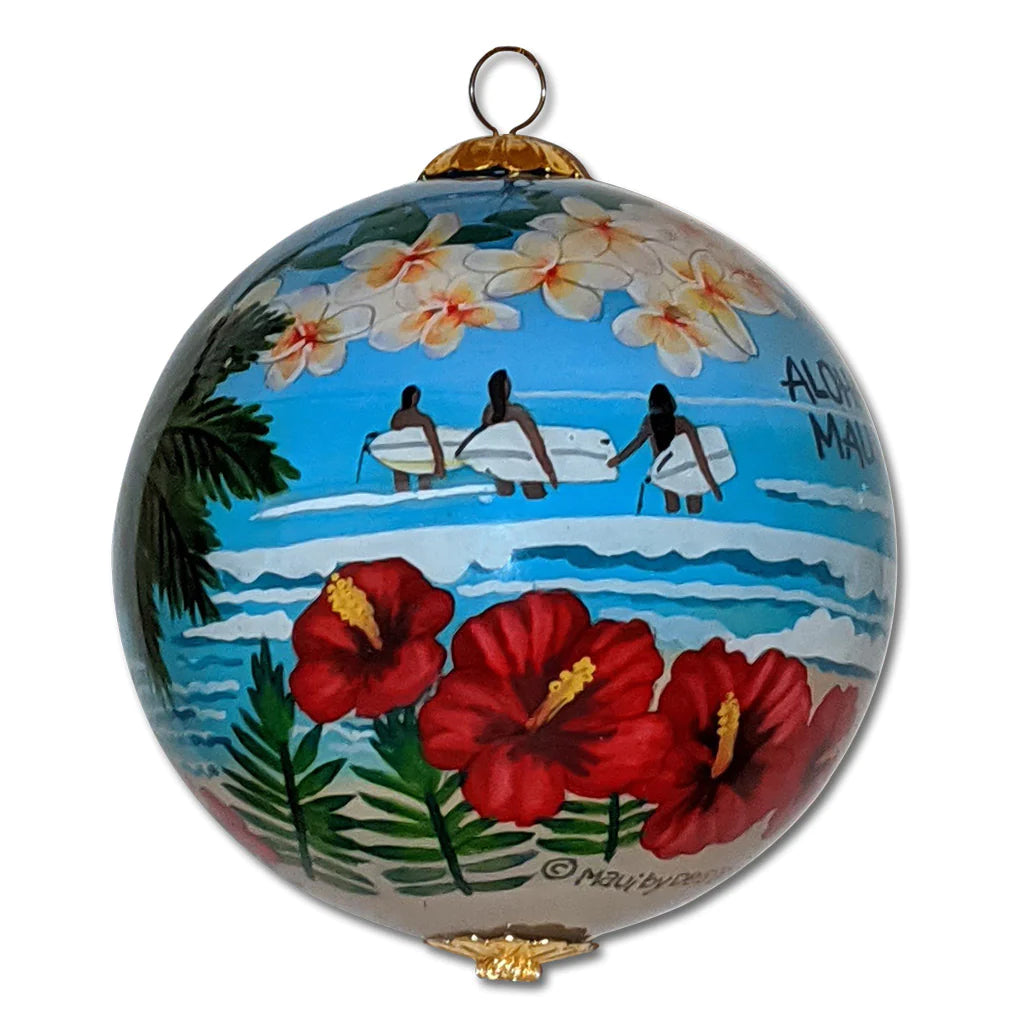 Handmade Glass Ornament - Natural Beauty Decor for Christmas Tree, Home, and Office | Elegant Holiday & Wedding Decoration Gift Idea