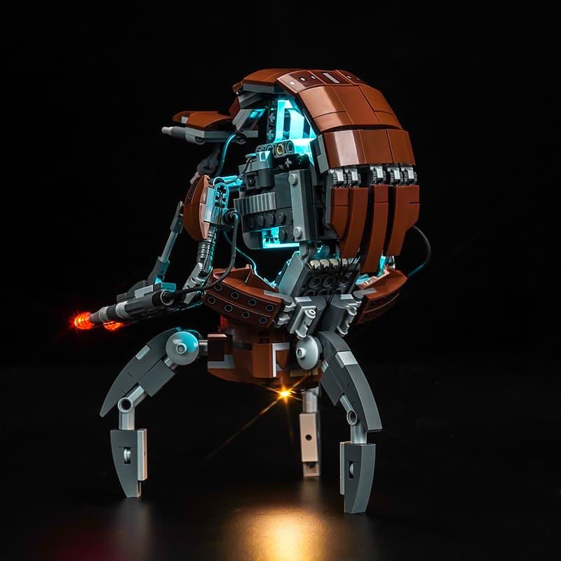 LEGO Star Wars Droideka 75381 Light Kit - LED Lighting Set for Building Blocks - Perfect for Display & Nighttime Showcase