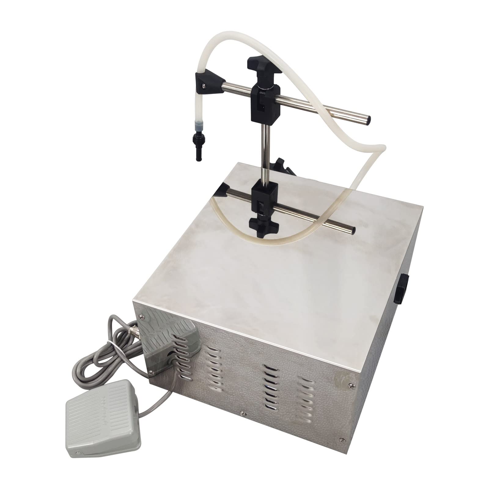 TECHTONGDA 110V Digital Control Liquid Filling Machine | Adjustable 5-3000ml Bottle Filler for Cosmetics, Essential Oils & Home Brewing | Perfect for Small Businesses & DIY Projects