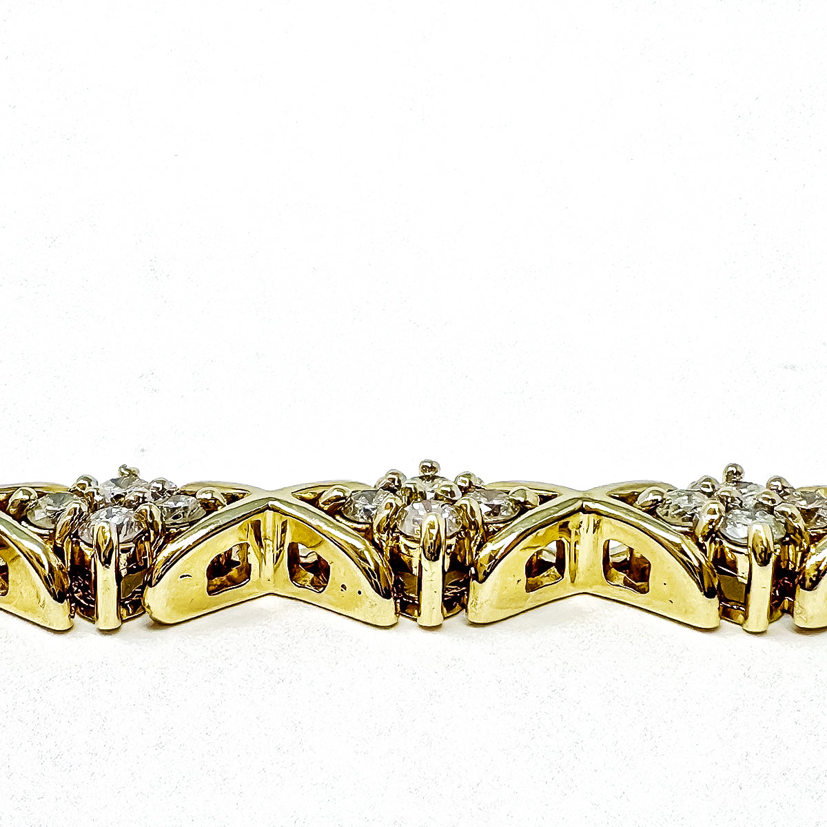 14K Gold Diamond Bracelet for Women - Elegant & Dainty Jewelry Gift for Anniversary, Birthday & Special Occasions