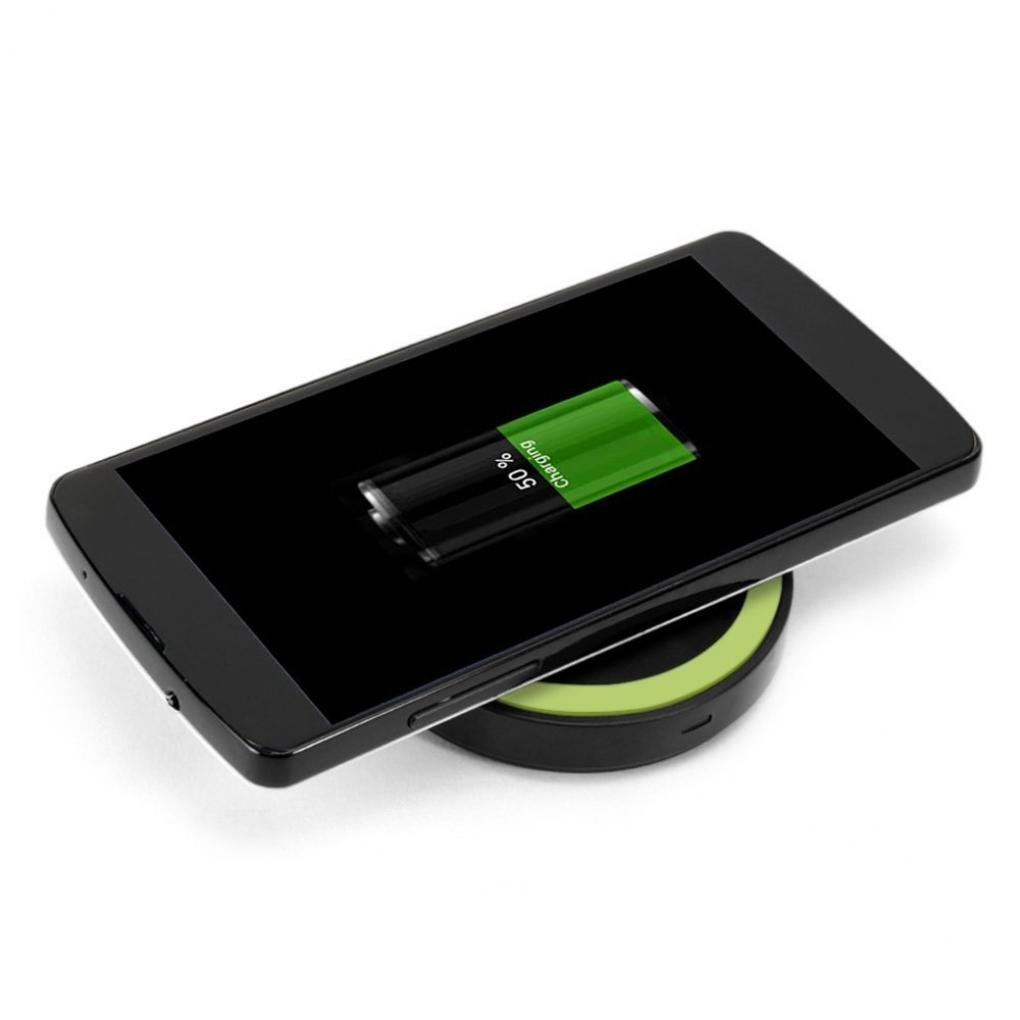 Fast Wireless Charger Pad 7.5W/10W Qi-Certified for LG Velvet 5G, V30, G6 - Slim Design for Nightstand, Office & Car Charging