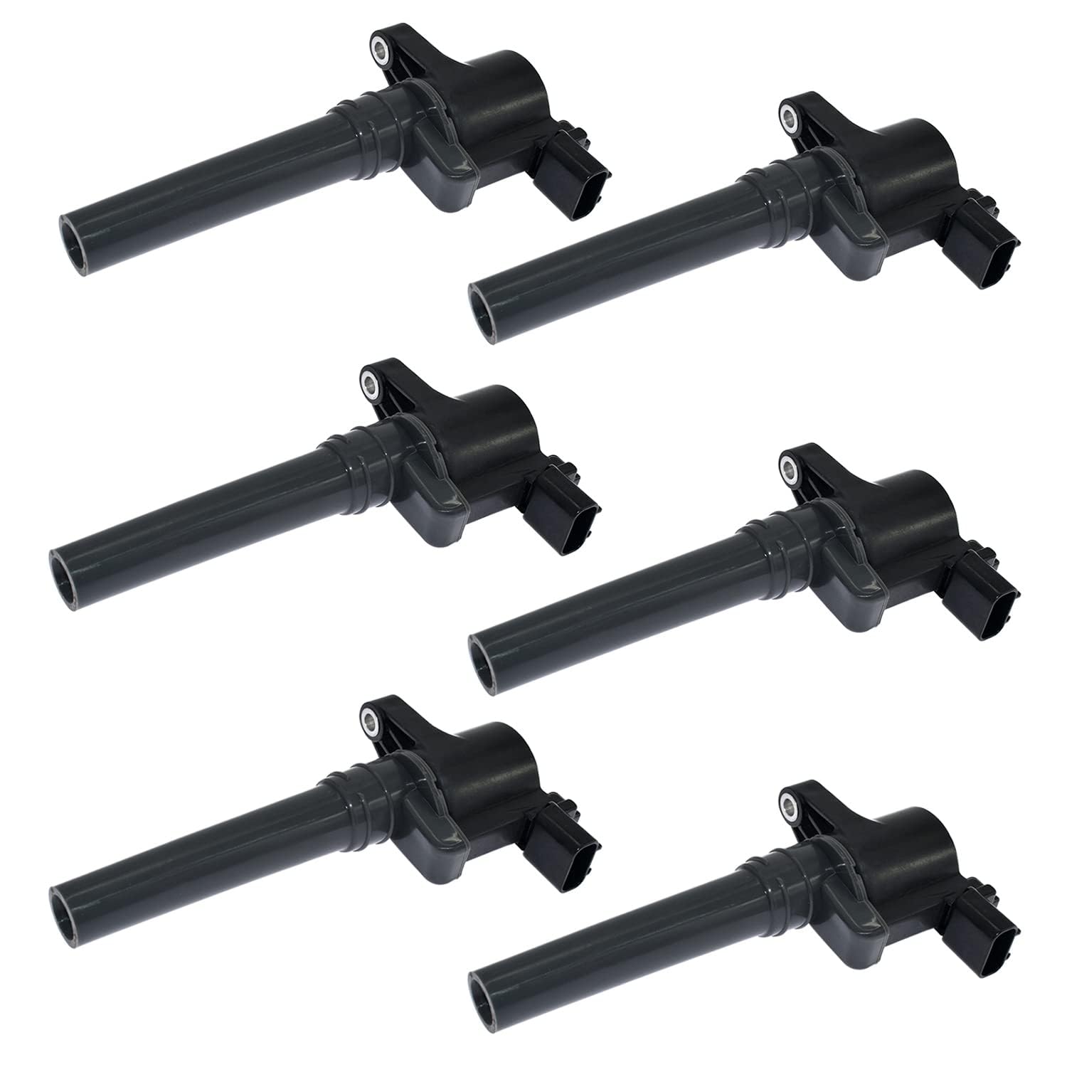 6pcs Ignition Coil 4G43-12A366-AA 4G43-12A366-BA Compatible with Aston Martin - High Performance Replacement Part for Smooth Engine Operation