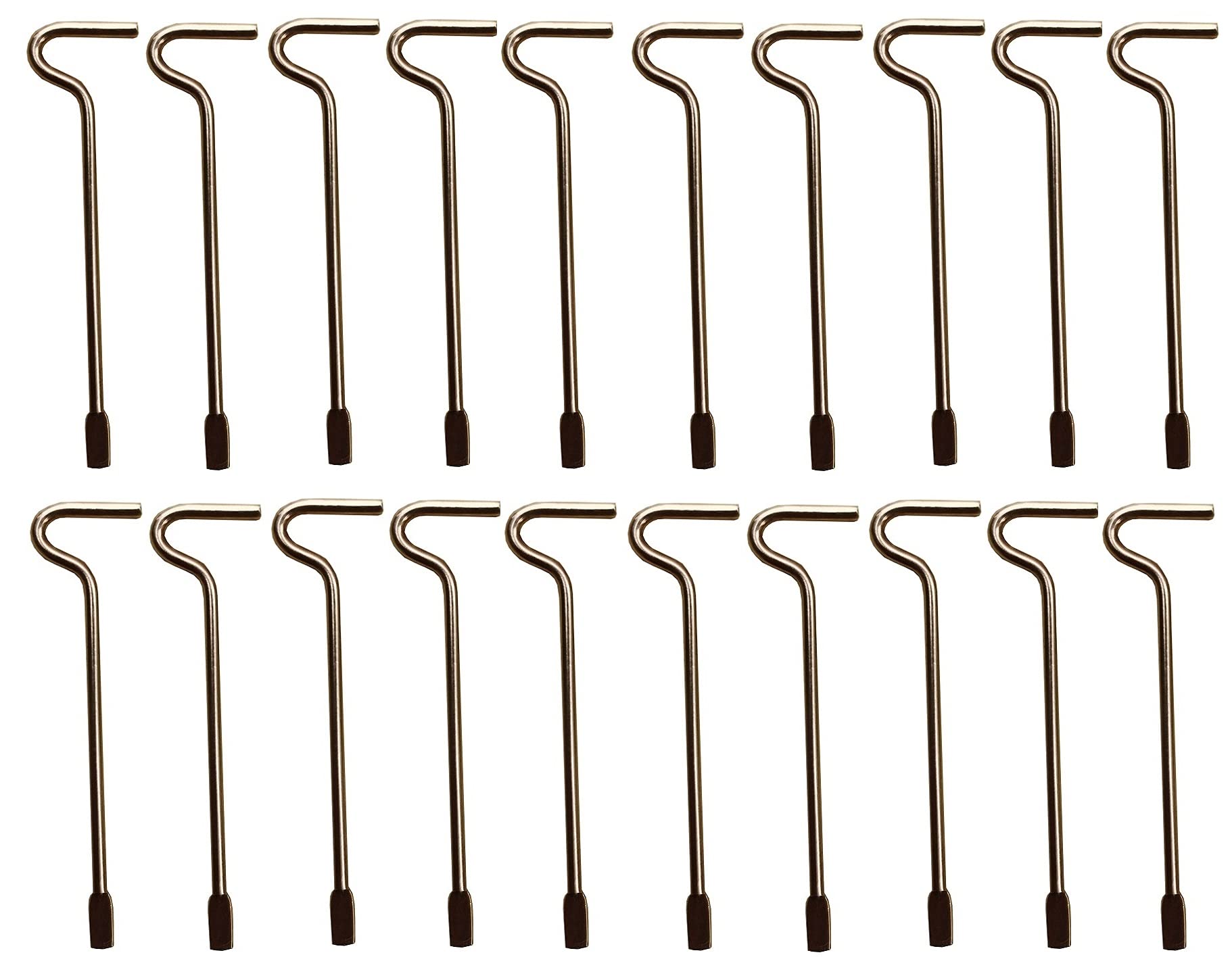 20 Pack Flat Key Interior Door Key Pins - Compatible with Privacy Door Locks for Bedroom, Bathroom & Interior Doors - Emergency Replacement Keys (20 Direction Pins) - Perfect for Home Security & Lock Maintenance