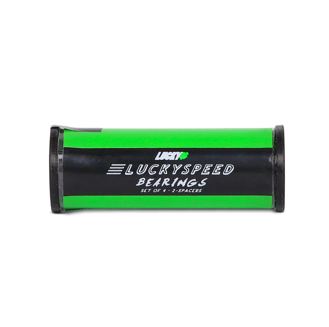 High-Speed Lucky Bearings - Premium Skateboard & Rollerblade Bearings for Smooth Ride & Durability - Perfect for Skateboarding, Rollerblading & Longboard Performance