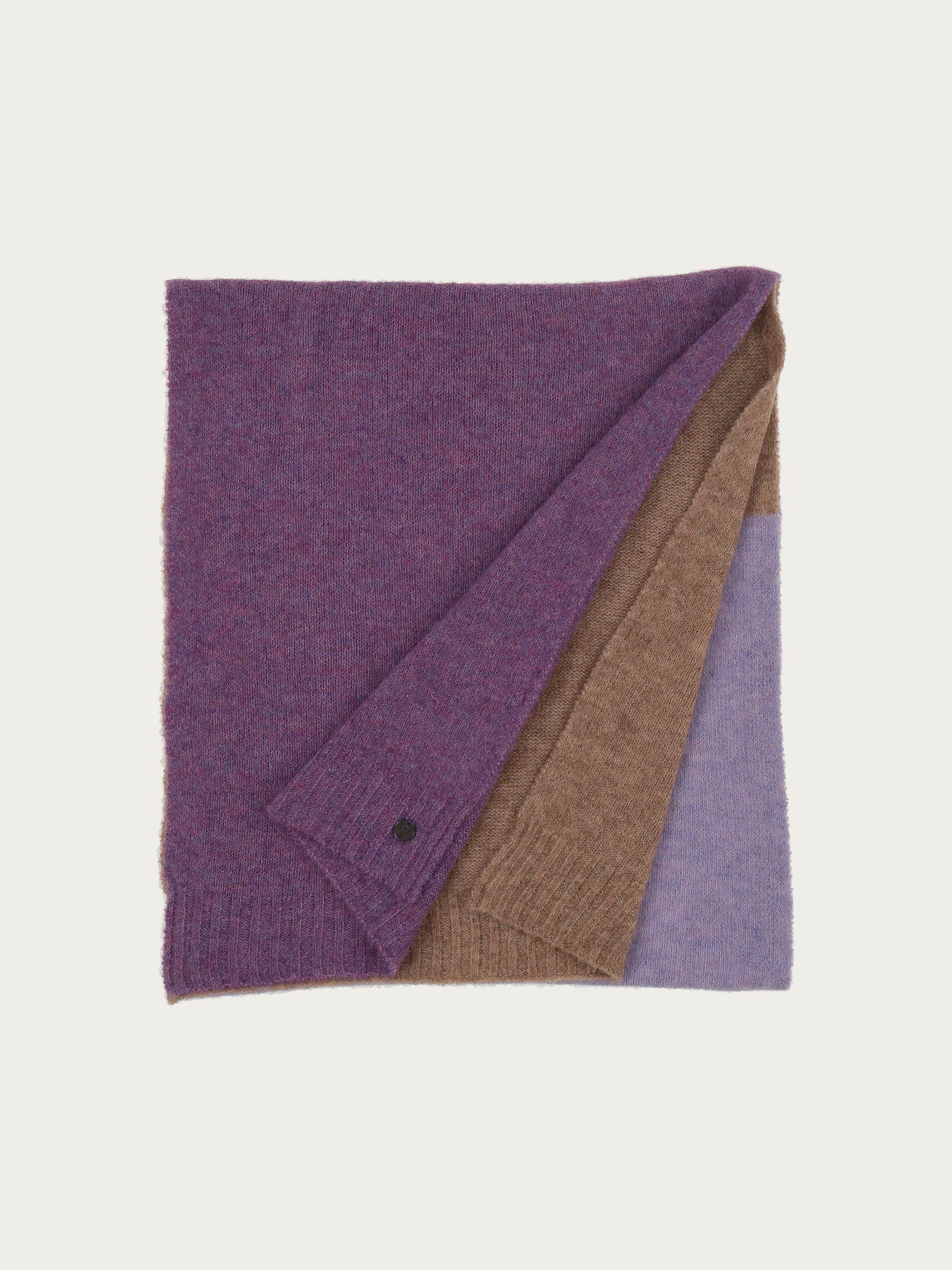 Sustainable Recycled Block Stripe Scarf - Eco-Friendly Fashion Accessory for Women & Men | Perfect for Winter, Fall & Casual Outfits