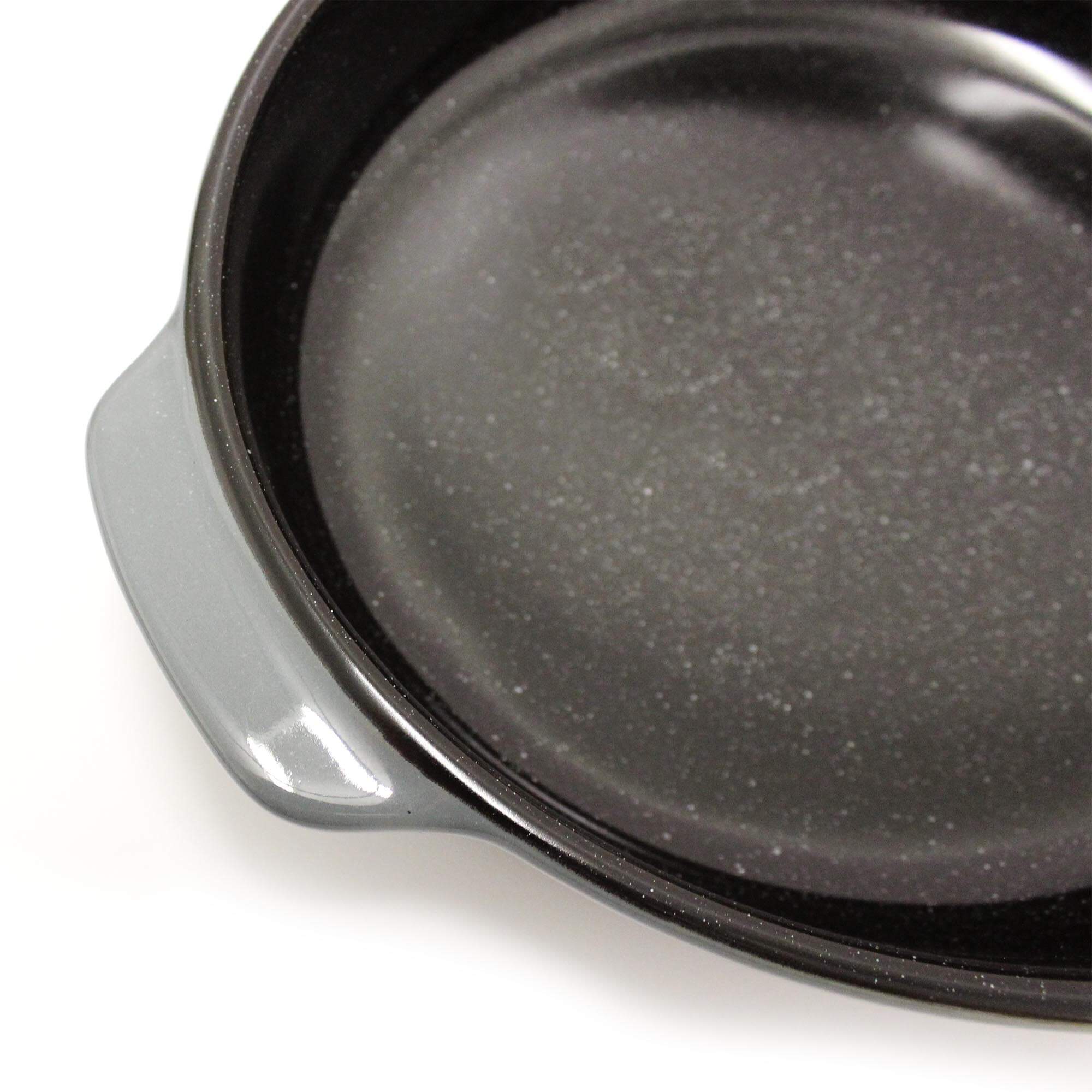 BergHOFF GEM Stoneware 3-Piece Baking Dish Set - Oven Safe Ceramic Cookware for Casseroles, Lasagna & Desserts | Perfect for Family Dinners & Holiday Baking