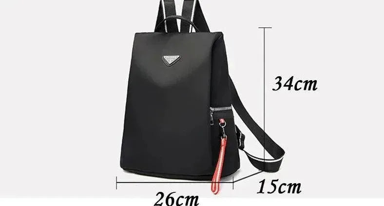 Anti Theft Women's Travel Backpack - Secure & Stylish Carry On Backpack for Commuting, Hiking & Airplane Travel