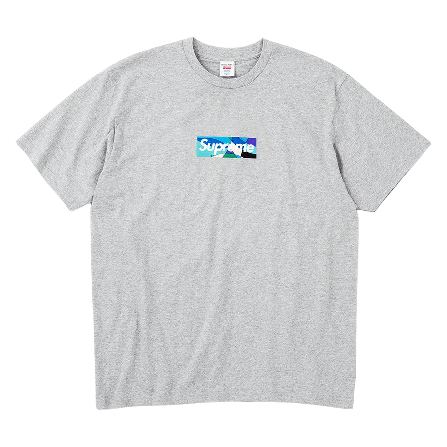 Supreme 21SS X Emilio Pucci Box Logo T-Shirt - Limited Edition Streetwear for Men & Women | Perfect for Casual Wear, Street Style & Collector's Fashion