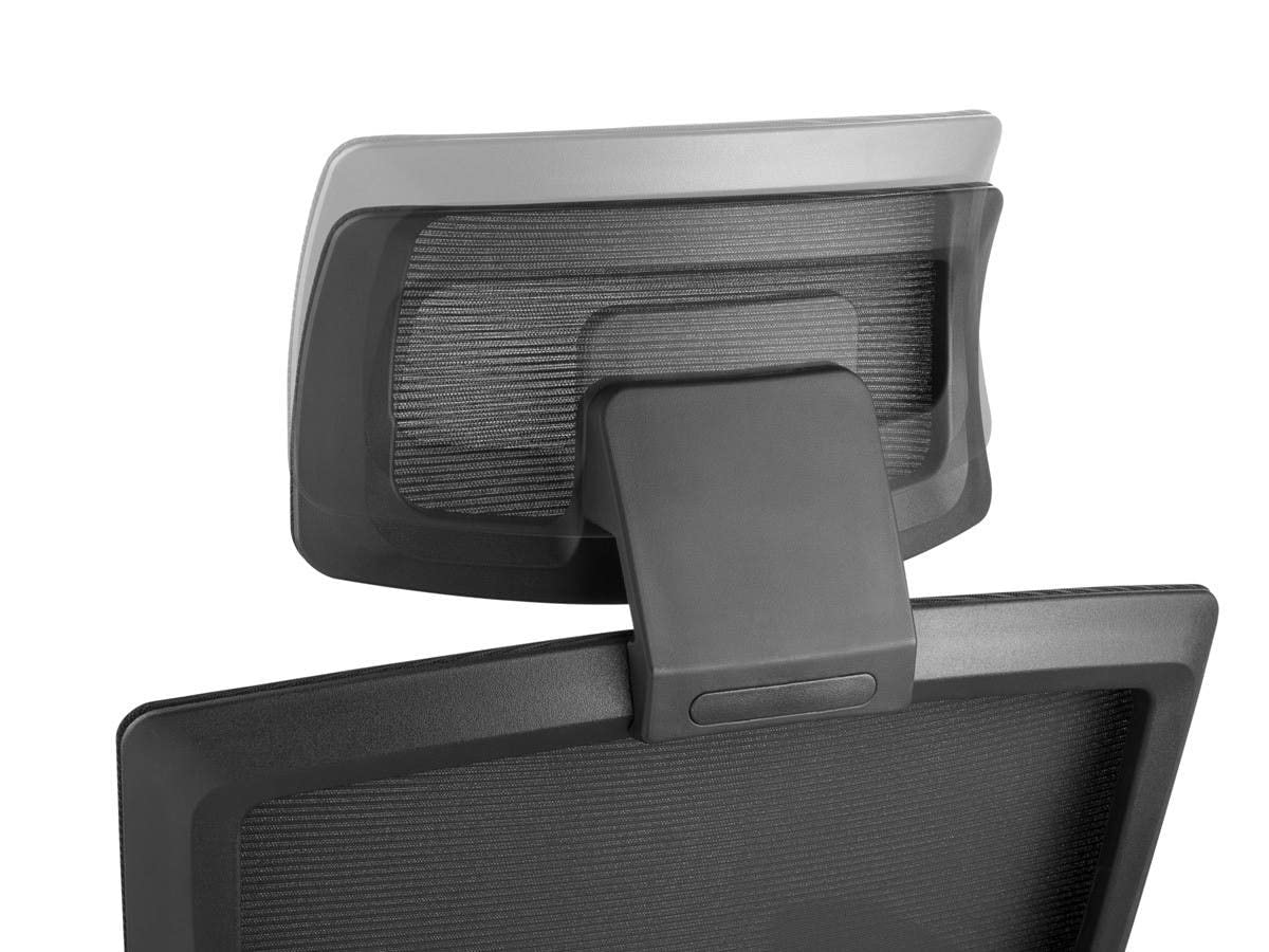 Monoprice 142761 Ergonomic Office Chair - Adjustable Height Swivel Task Chair with Lumbar Support, Black - Perfect for Home Office, Gaming, and Workspace Comfort