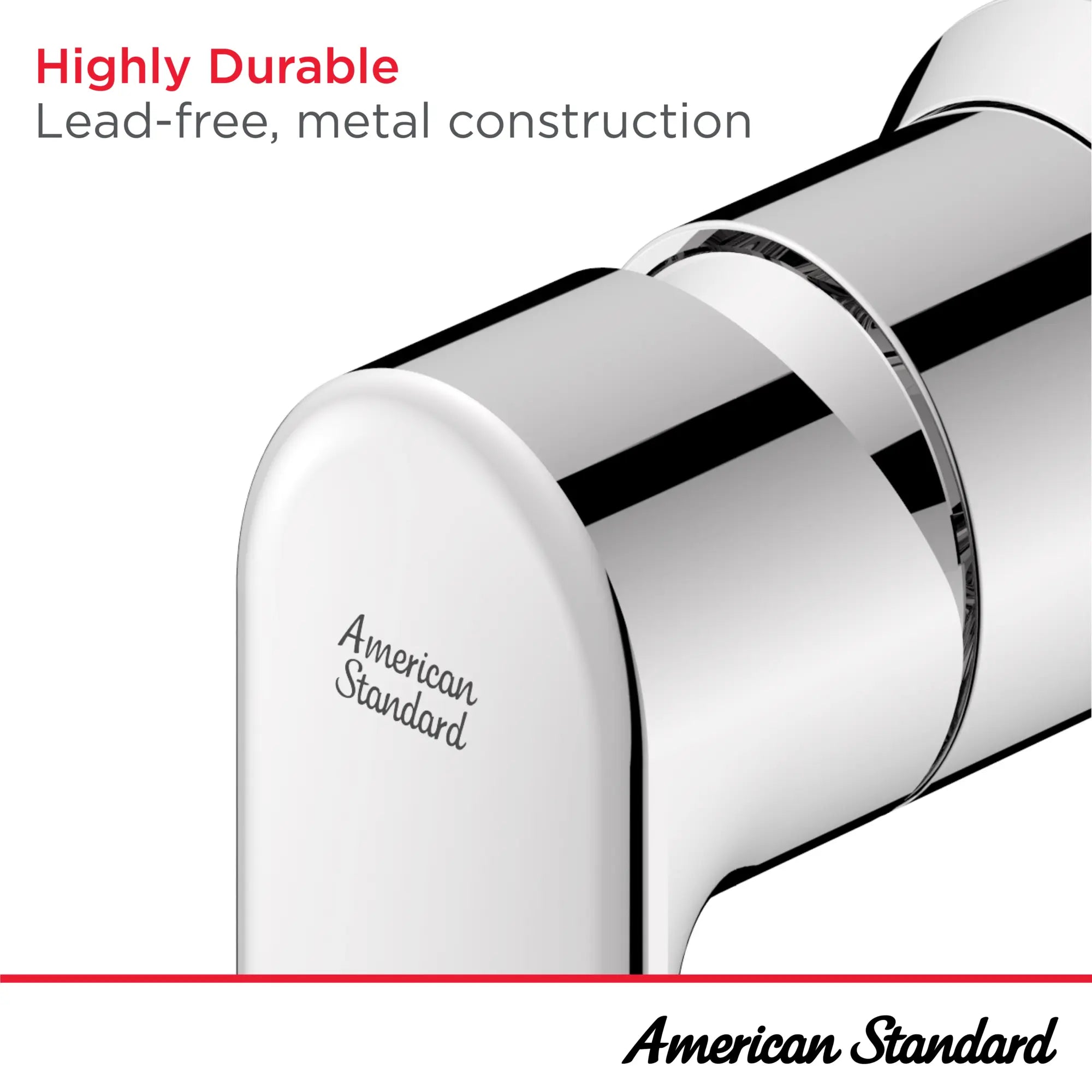 Aspirations Single Handle Bathroom Faucet - 1.2 GPM Water-Saving Design with Lever Handle - Perfect for Modern Vanities & Small Bathrooms