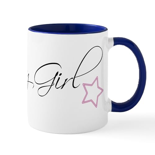 White/Navy Inside - Jersey Girl Mug
