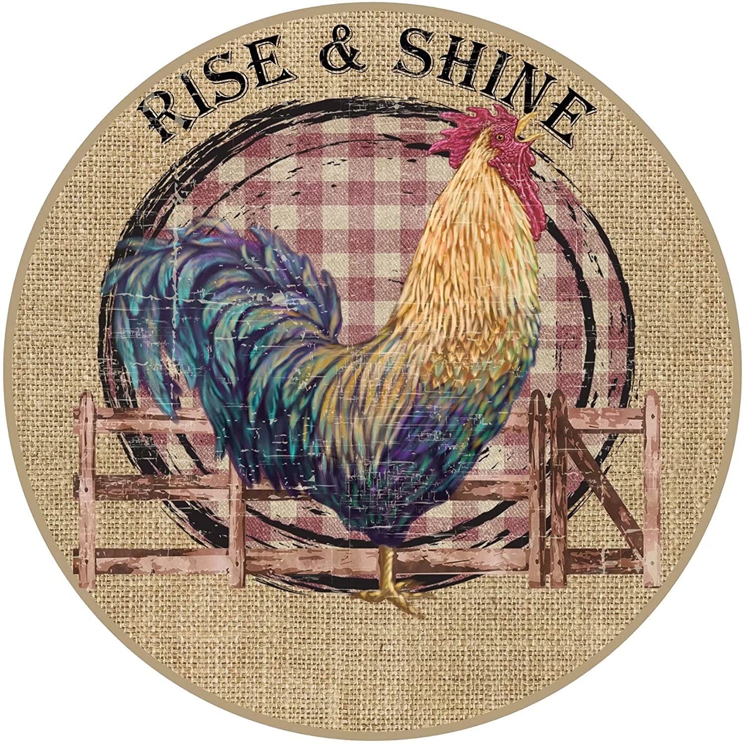 150-Piece Round Jigsaw Puzzle - Rise & Shine Animals - Fun Educational Game for Kids & Adults