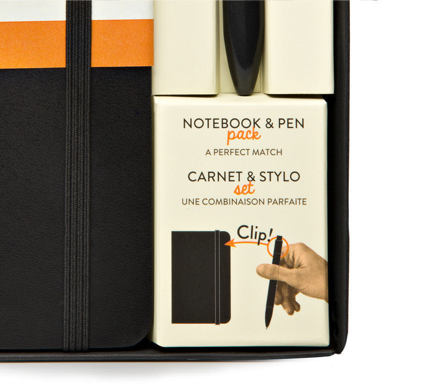 Premium Moleskine Notebook Bundle with Roller Pen & Hard Cover - Perfect for Journaling, Note Taking, and Gift Giving
