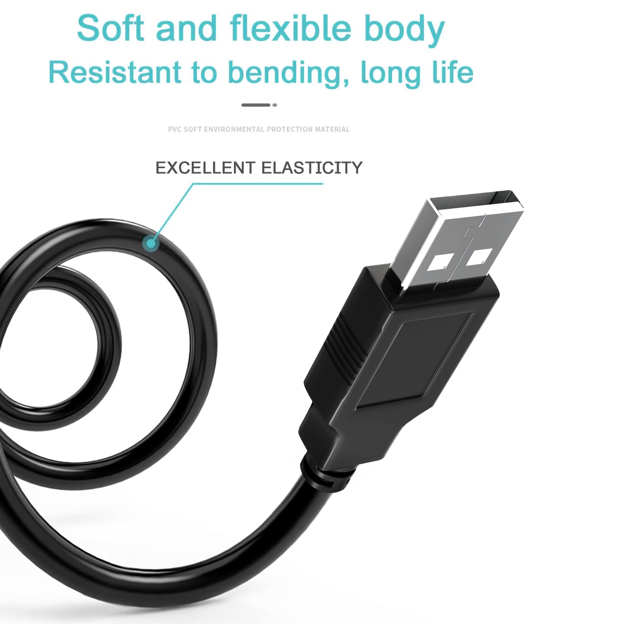SLLEA 4ft USB Charger Data Cable for Polaroid Tablet PMID703c PTAB7XC PTAB7200 - Fast Charging & Sync Cord for Home, Office, and Travel Use